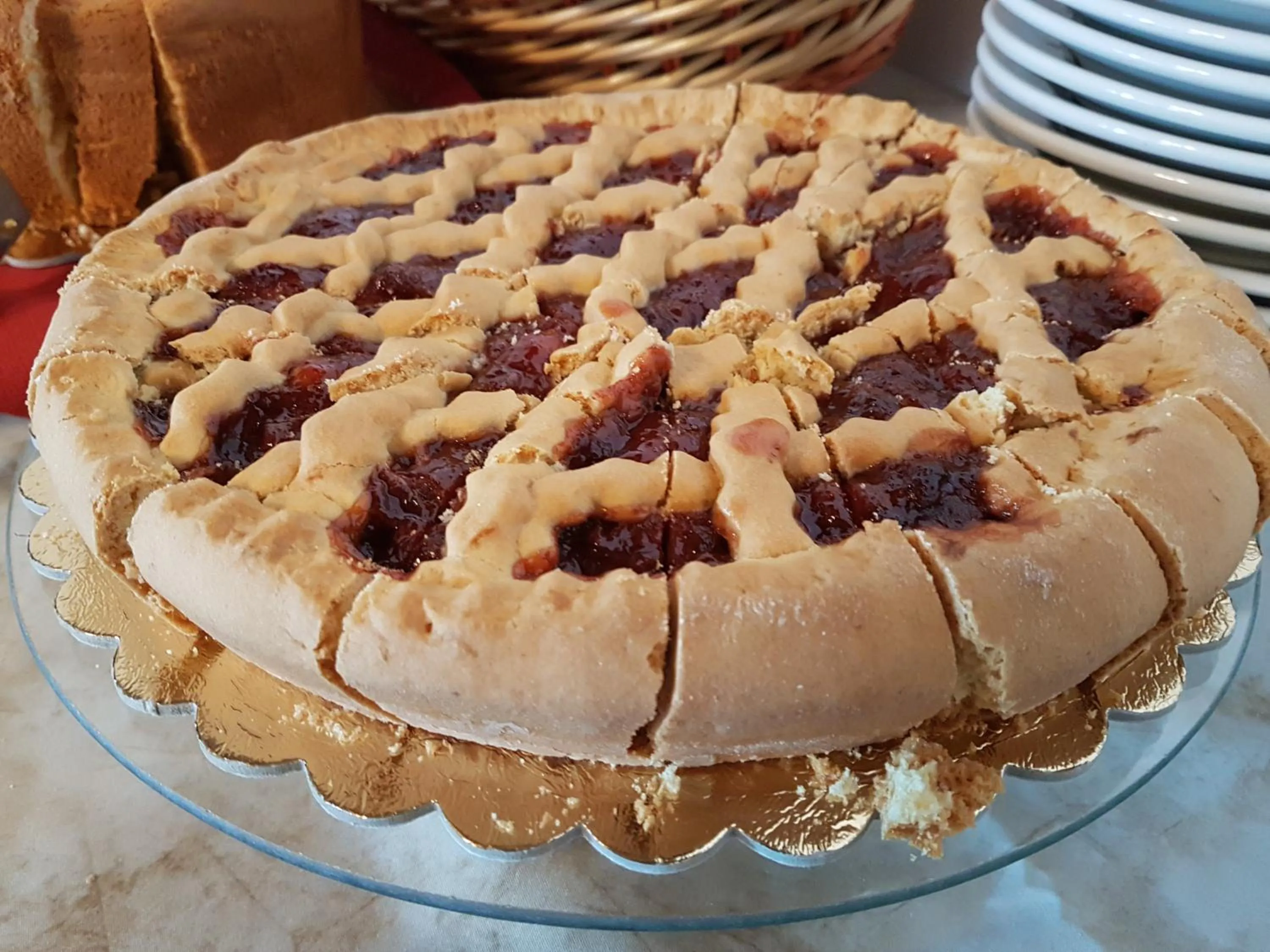 Breakfast in Hotel del Lago Ampollino