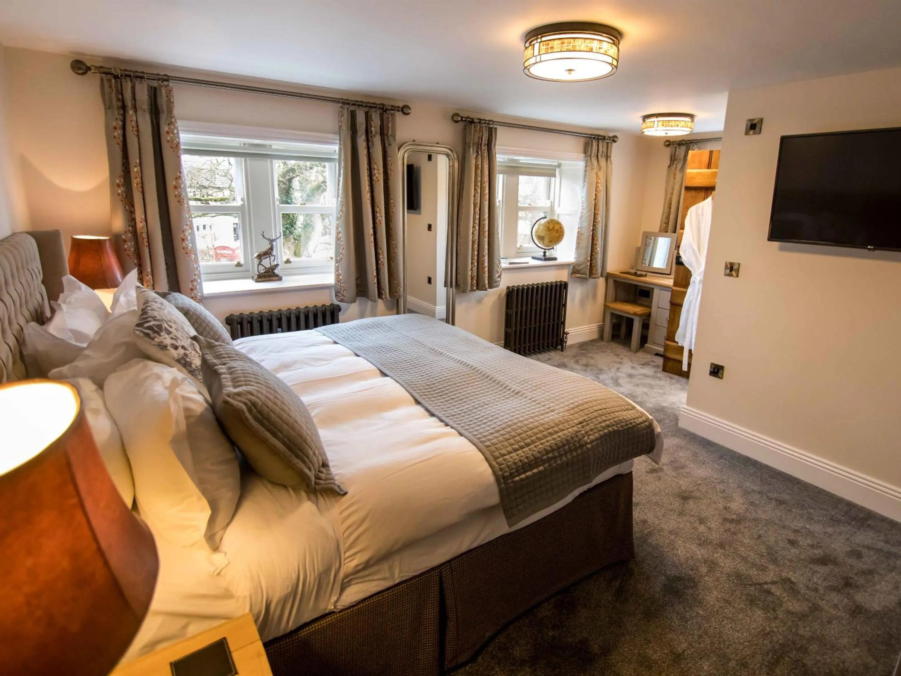 Bedroom, Bed in Timble Inn