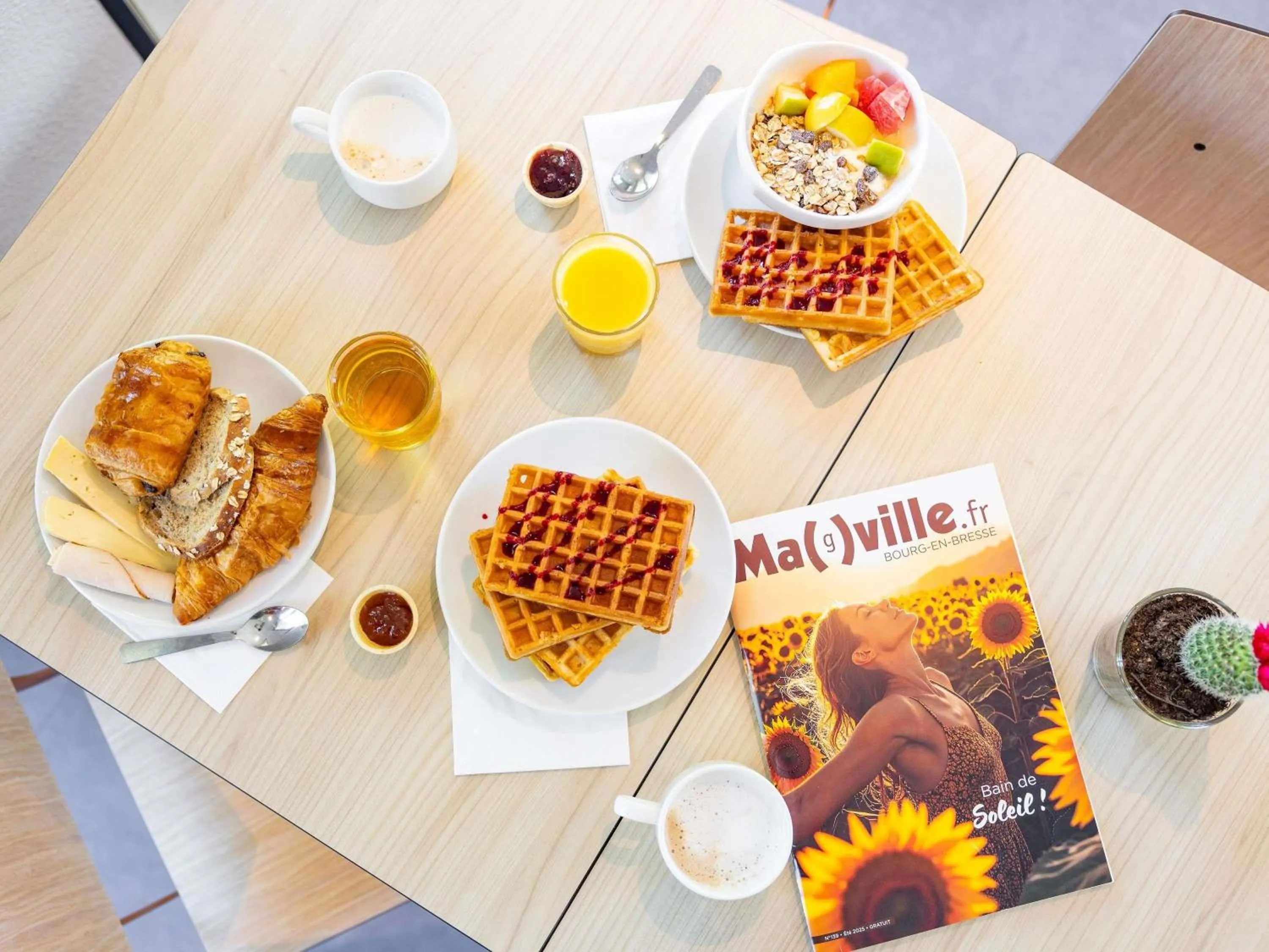 Breakfast in ibis budget Bourg en Bresse