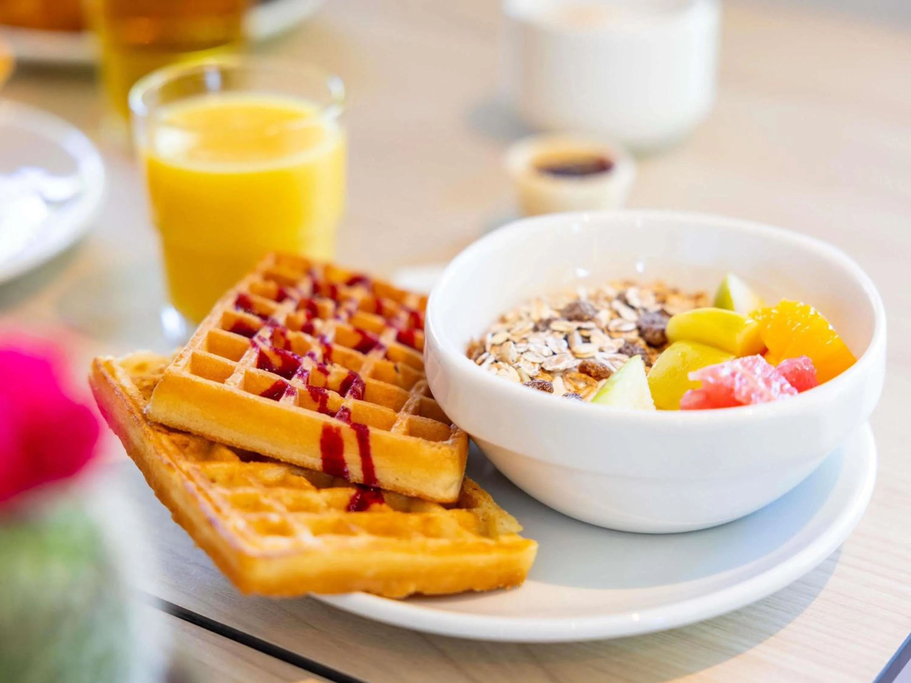 Breakfast in ibis budget Bourg en Bresse