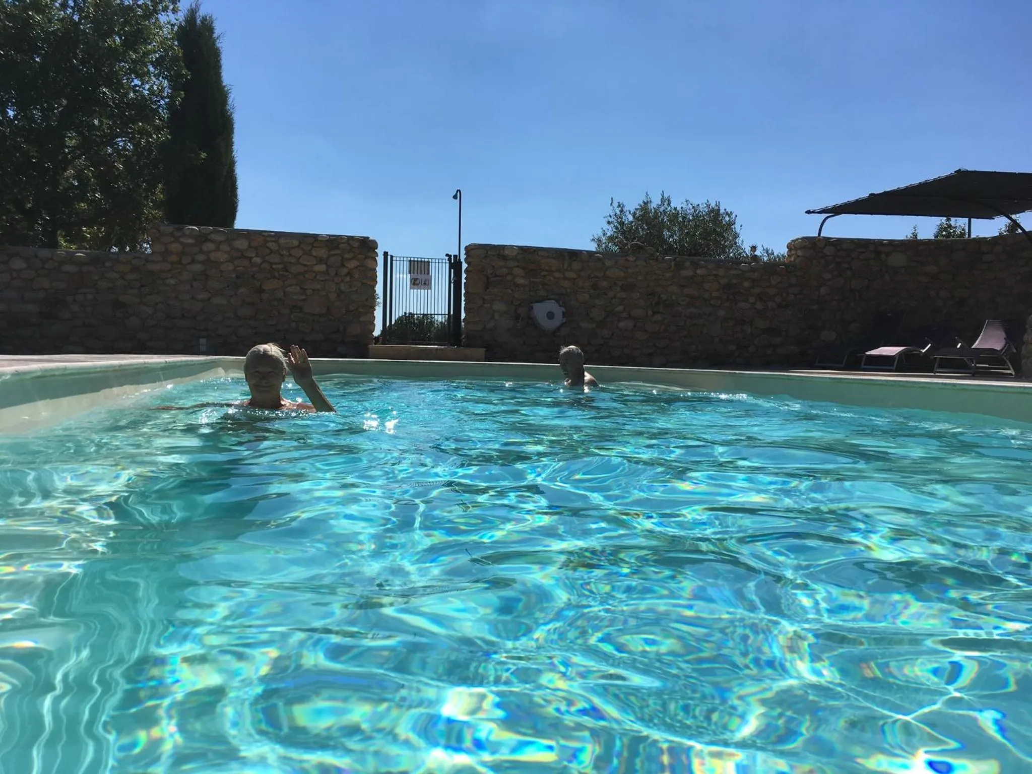 Swimming pool in Ferme Para Lou