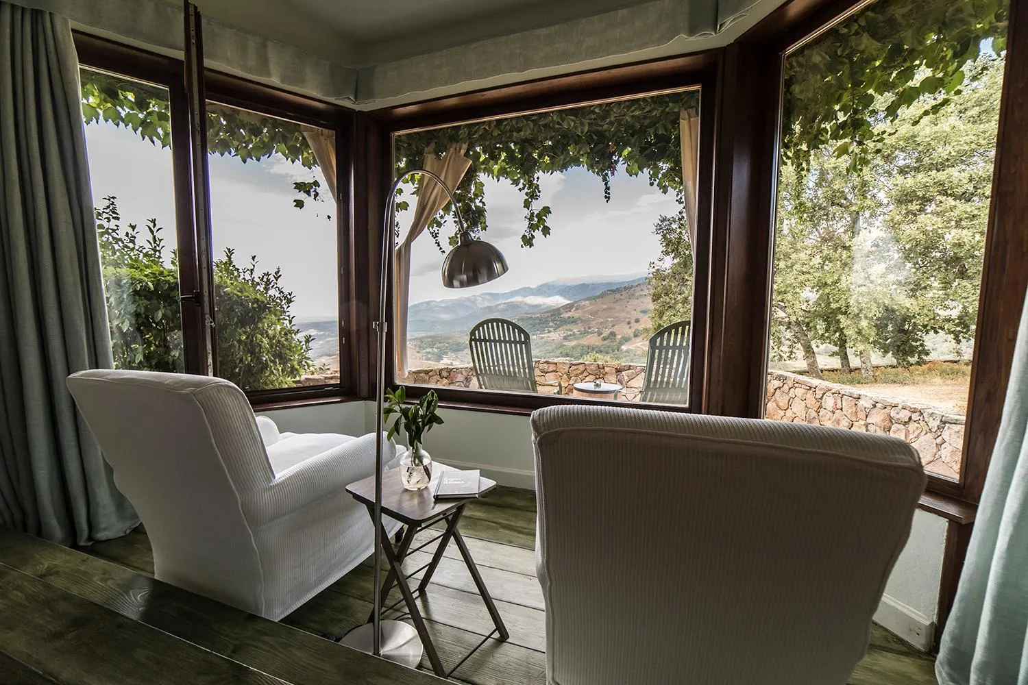 Seating area in Hotel Nabia