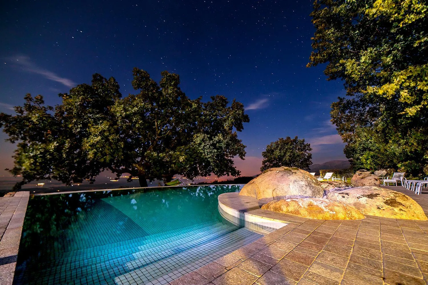 Swimming pool in Hotel Nabia