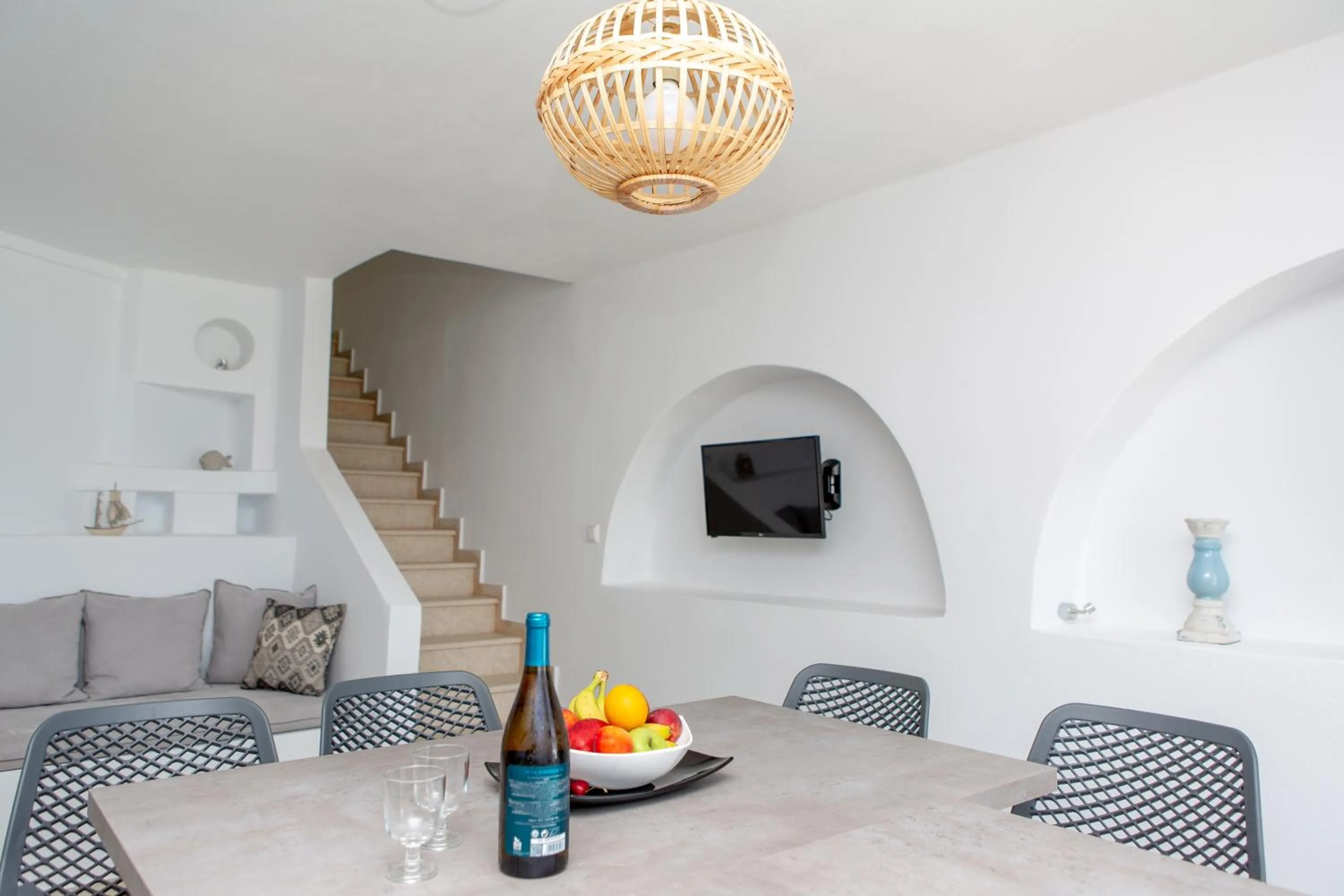 Living room in Apricot and Sea Luxury Villas