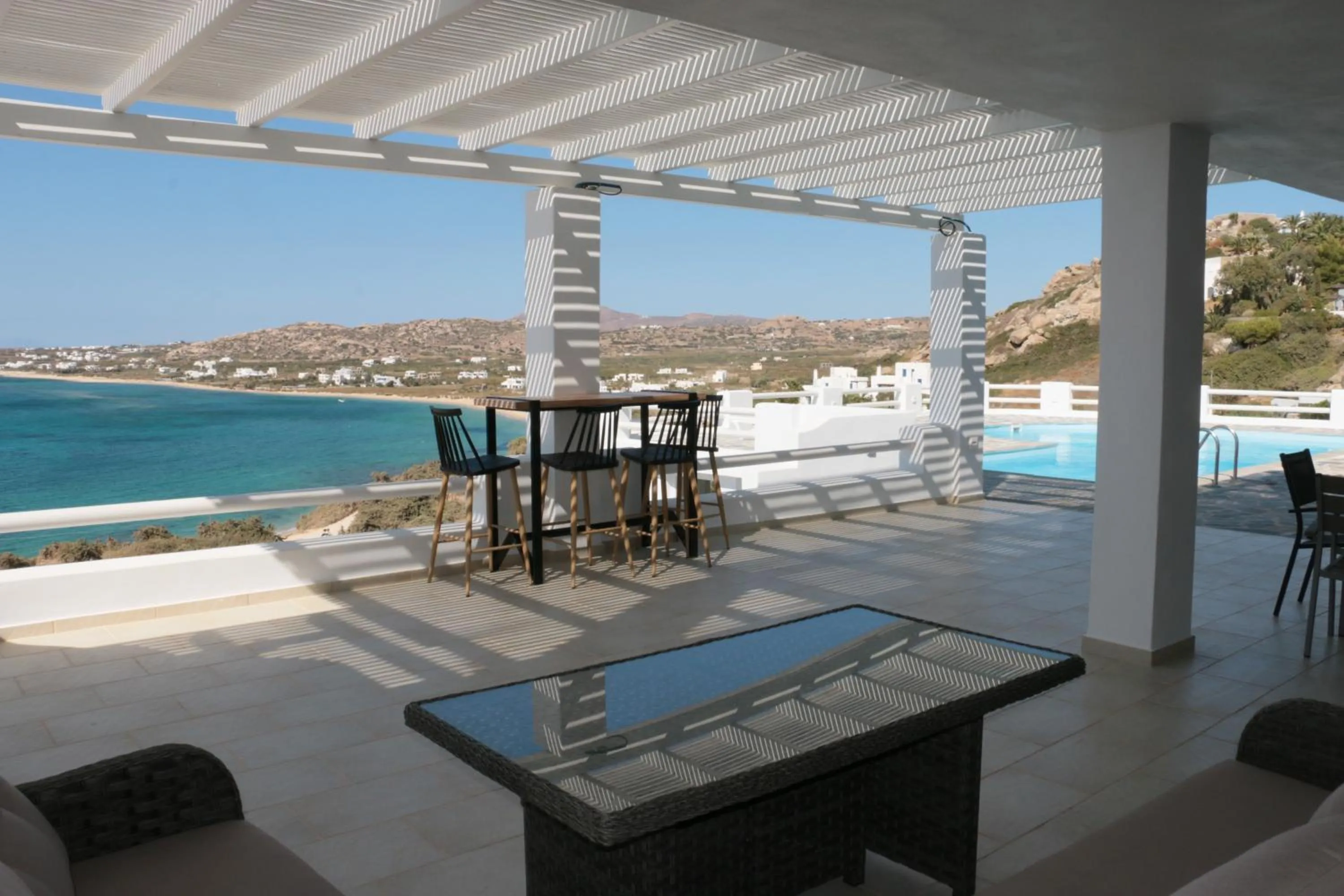 Patio in Apricot and Sea Luxury Villas