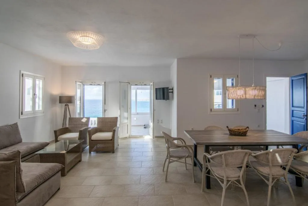 Living room in Apricot and Sea Luxury Villas