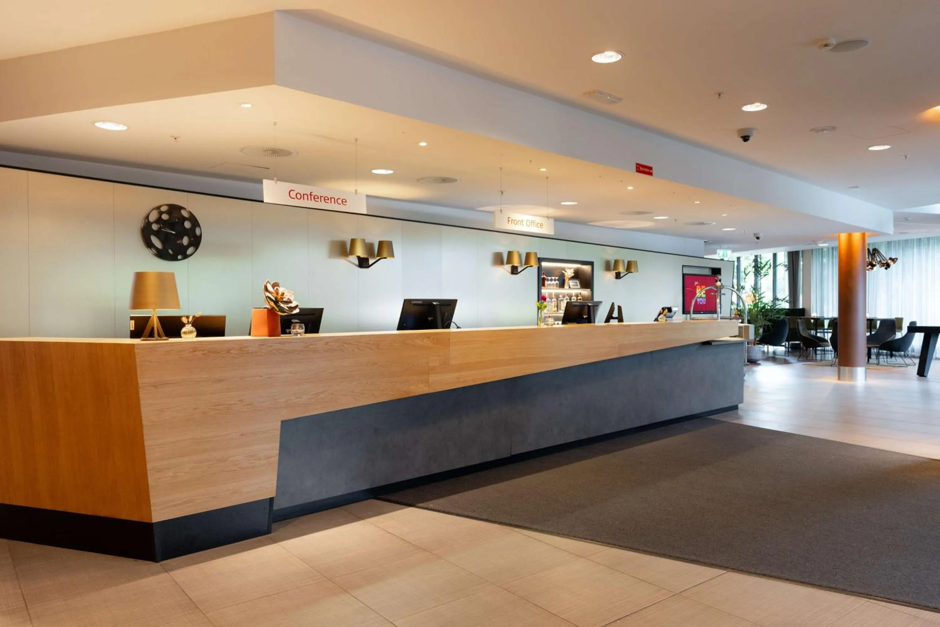 Lobby or reception in Scandic Stavanger Forus
