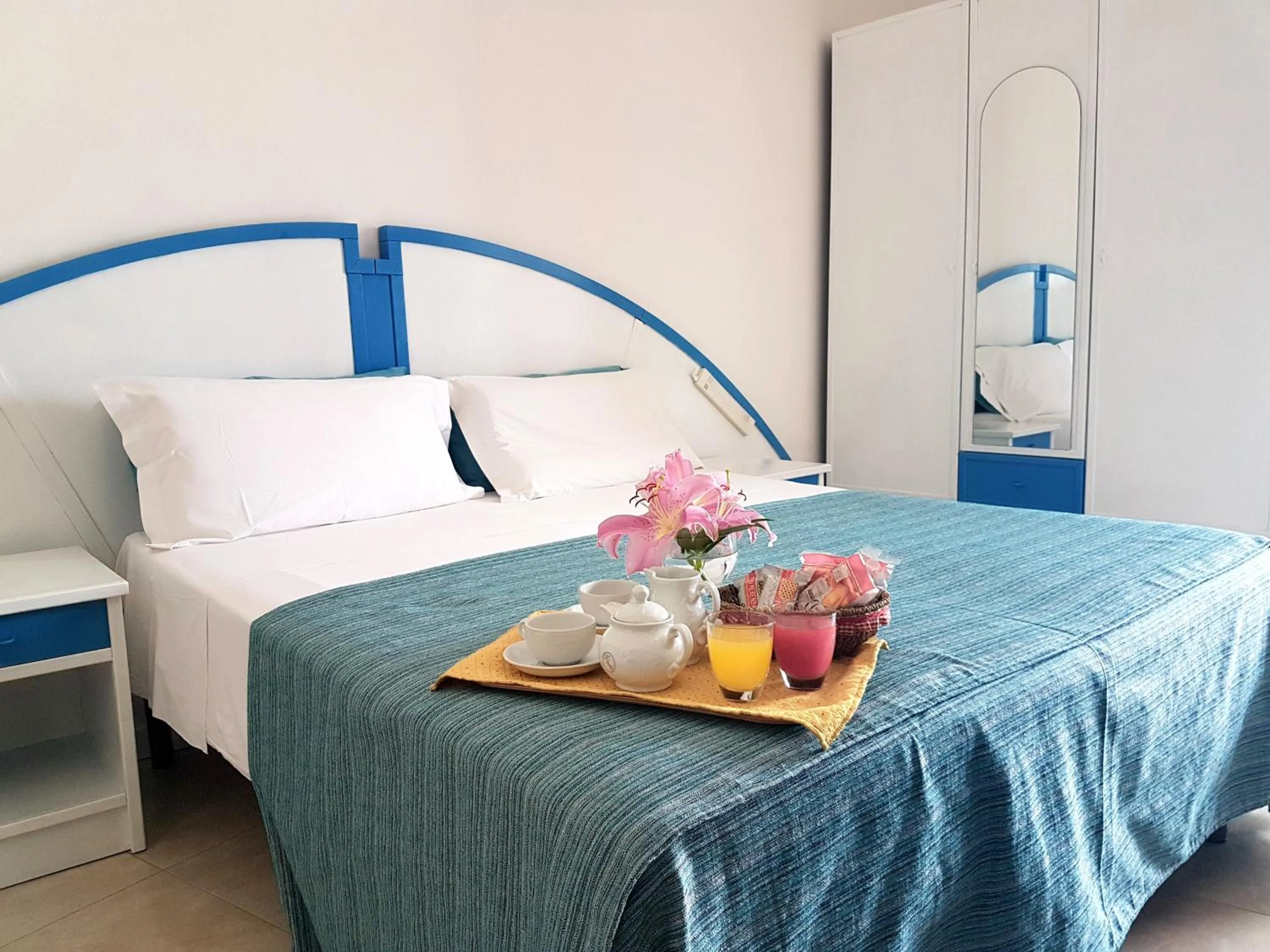 Bed in Hotel Degli Ulivi