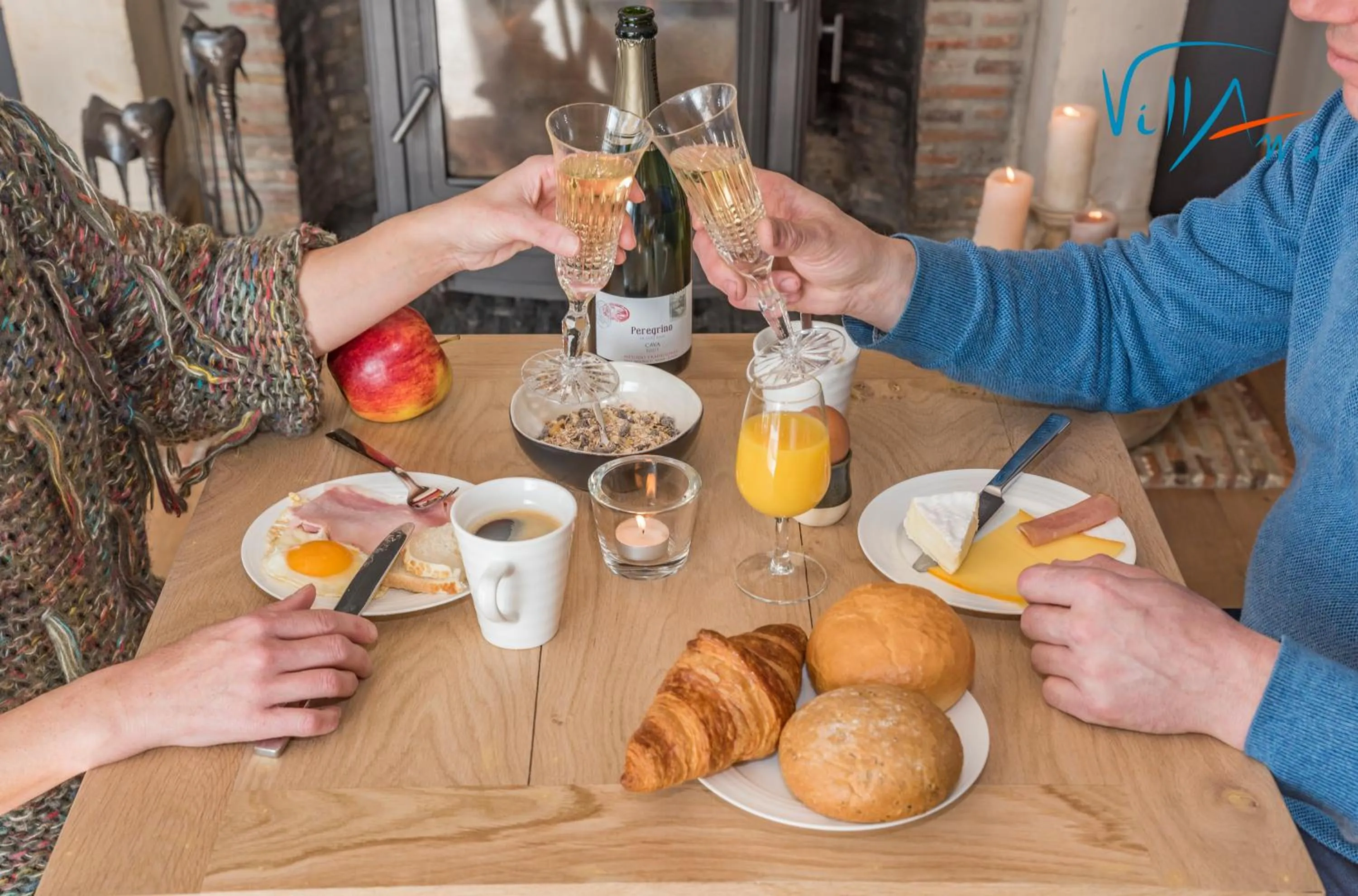 Continental breakfast in Villami