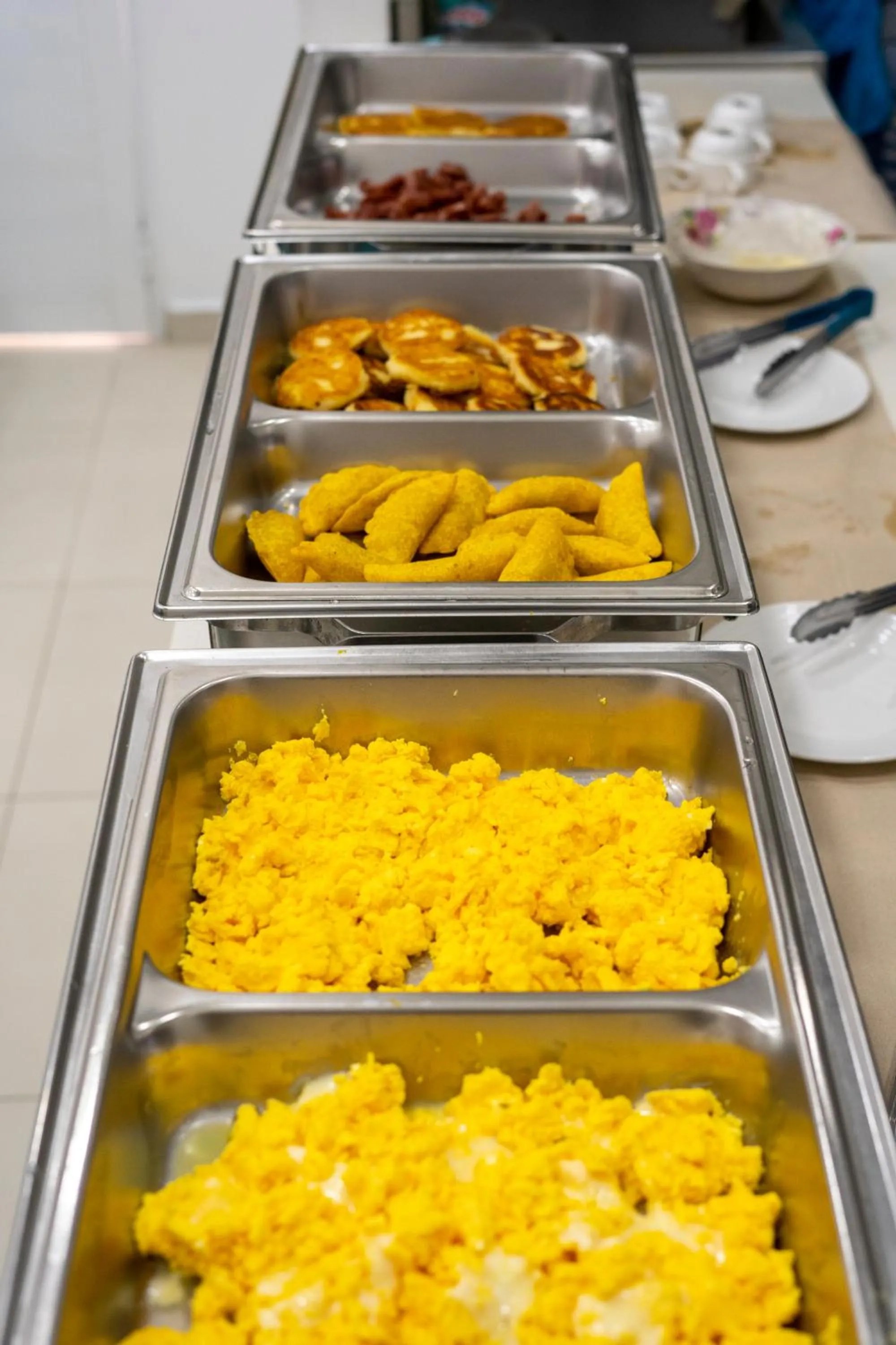 Buffet breakfast in Sea Colors Hotel