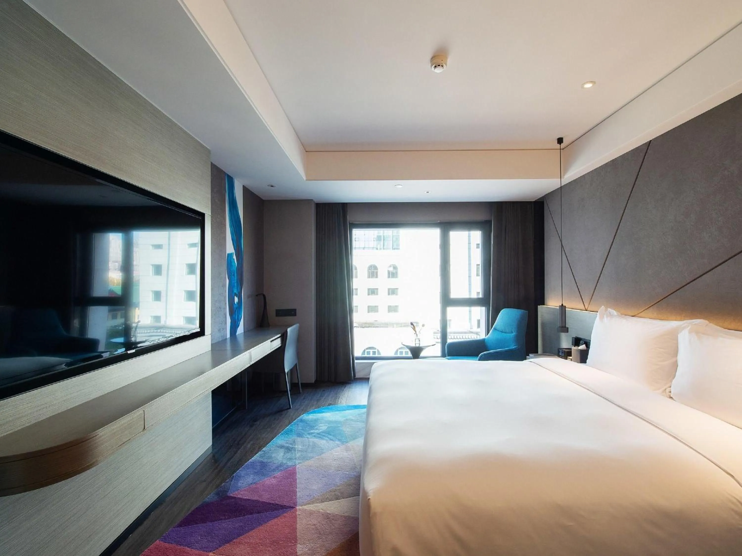 Bedroom, Bed in Mercure Harbin Central Street Sophia Church