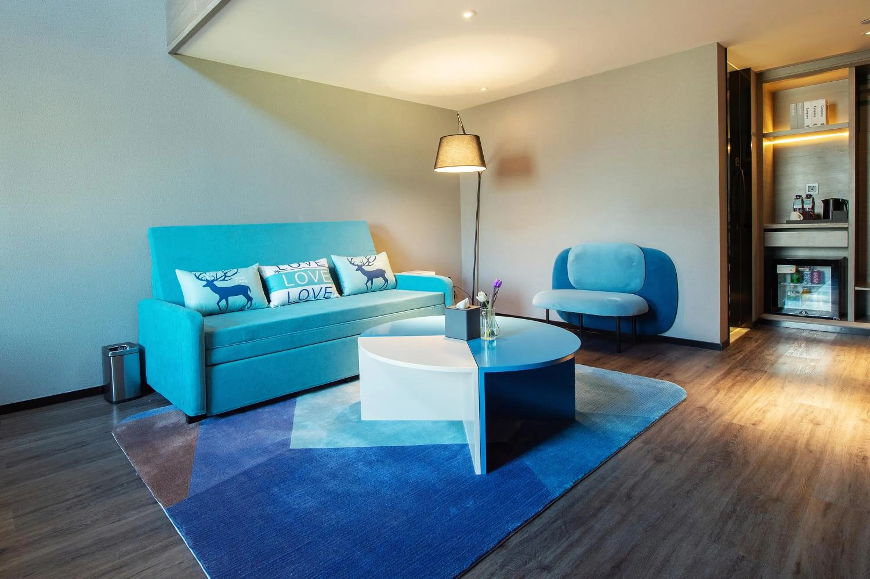 Living room in Mercure Harbin Central Street Sophia Church