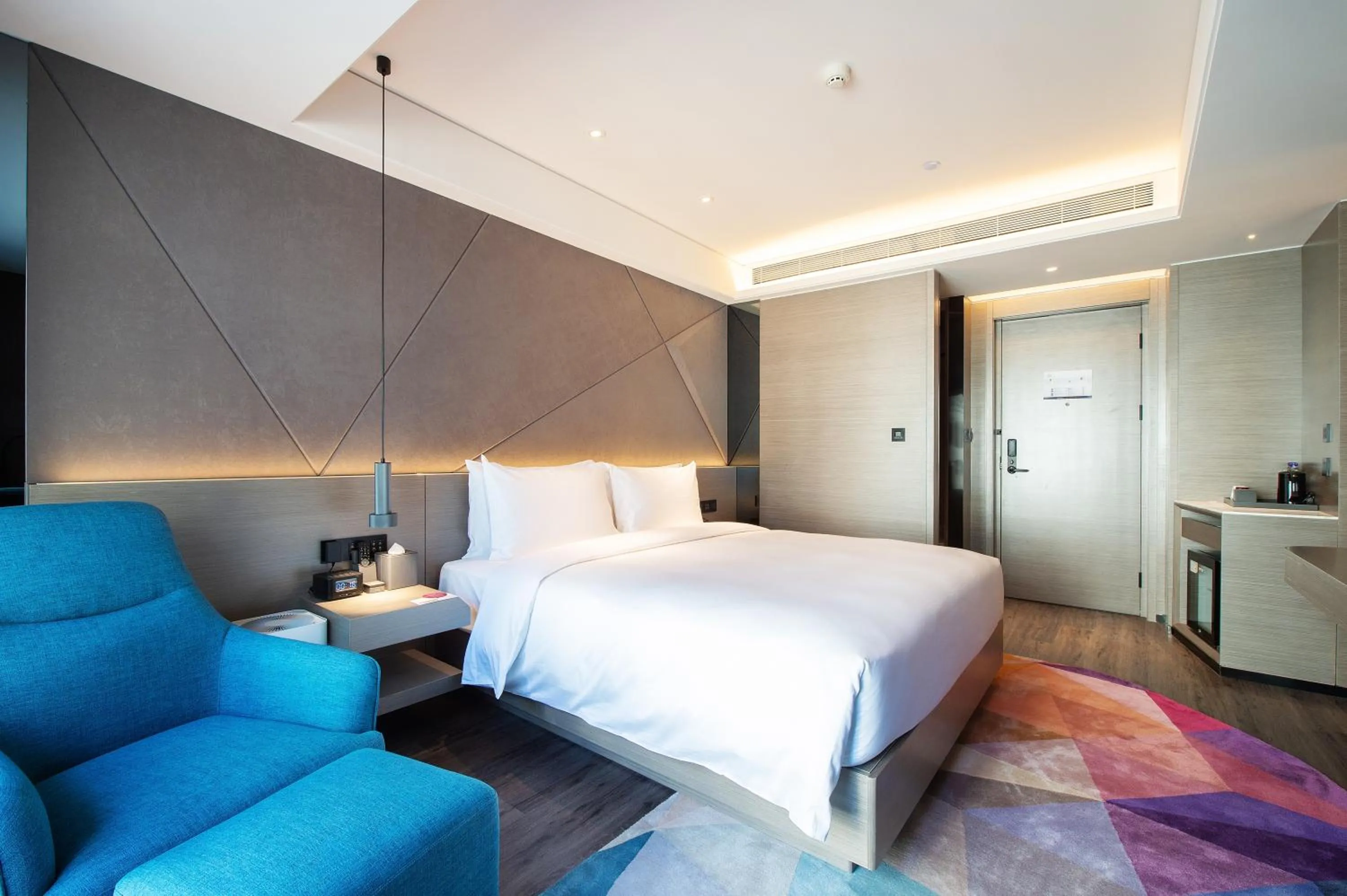 Bed in Mercure Harbin Central Street Sophia Church