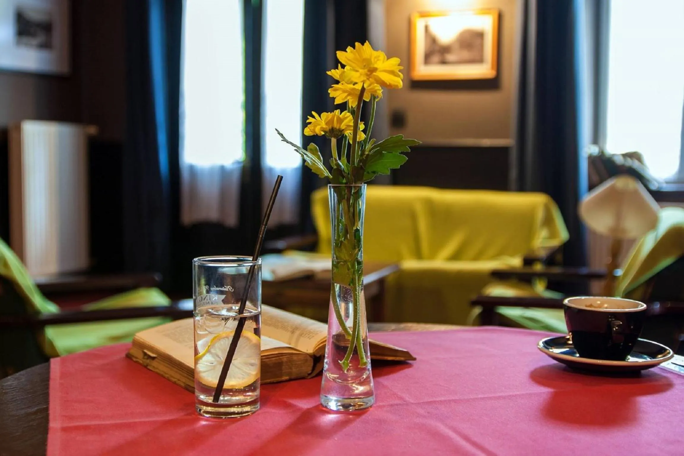 Seating area in Willa Marta Szczawnica