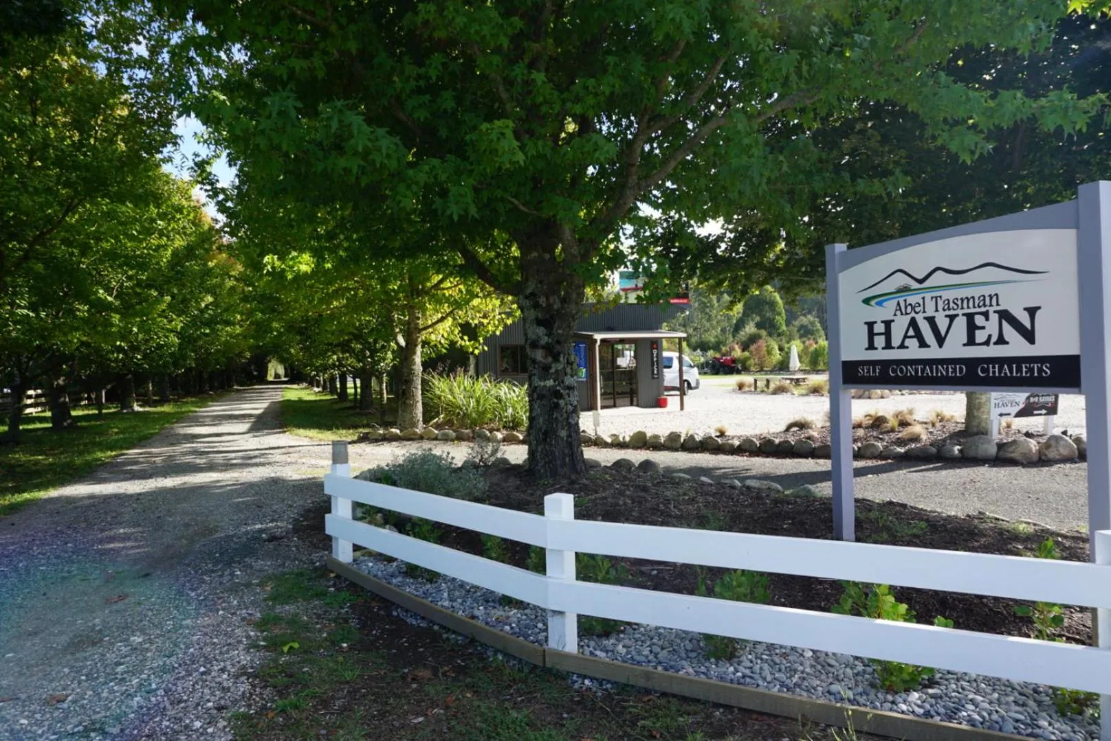 Natural landscape in Abel Tasman Haven