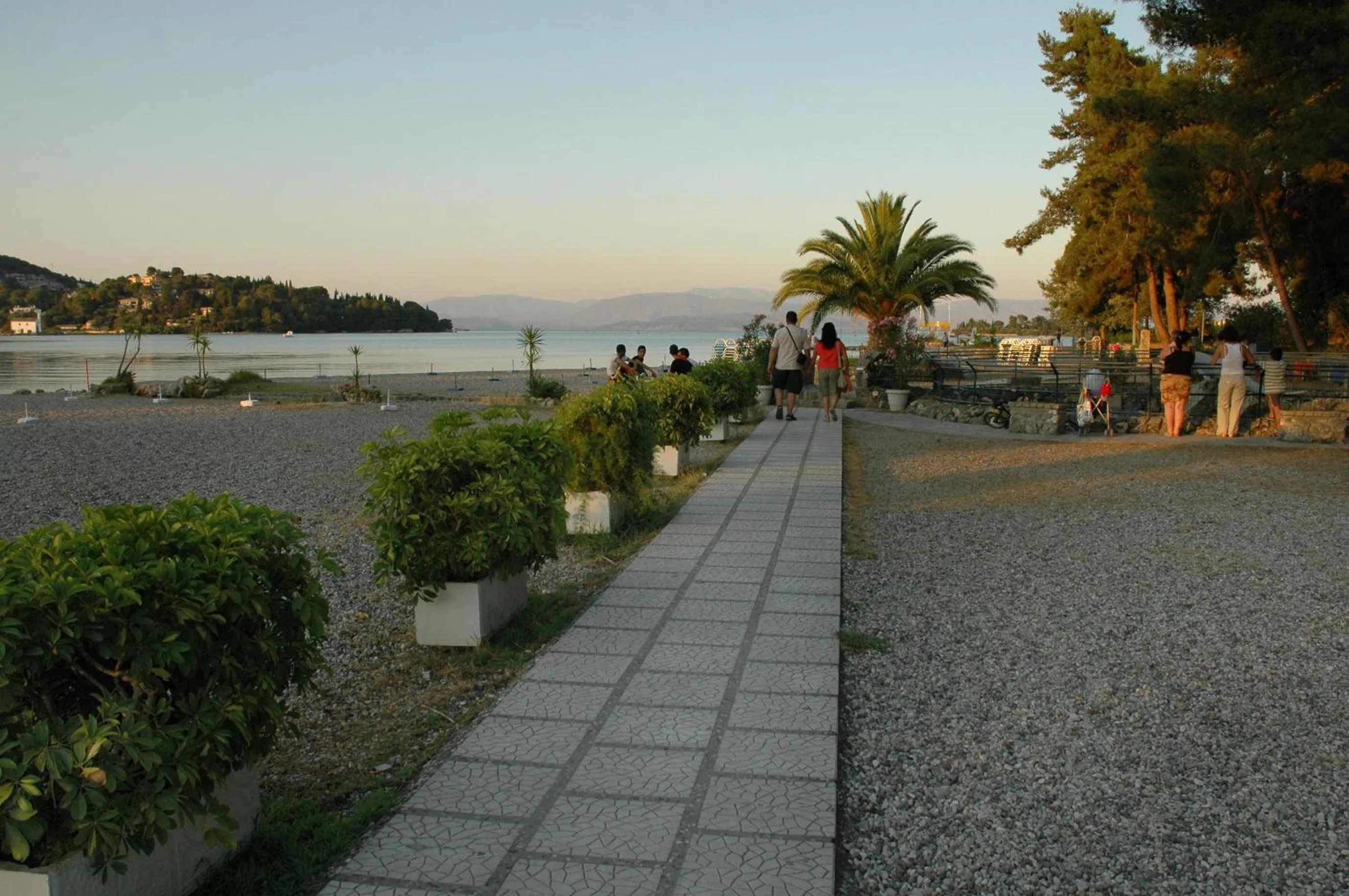 Beach in Iliada Beach Hotel