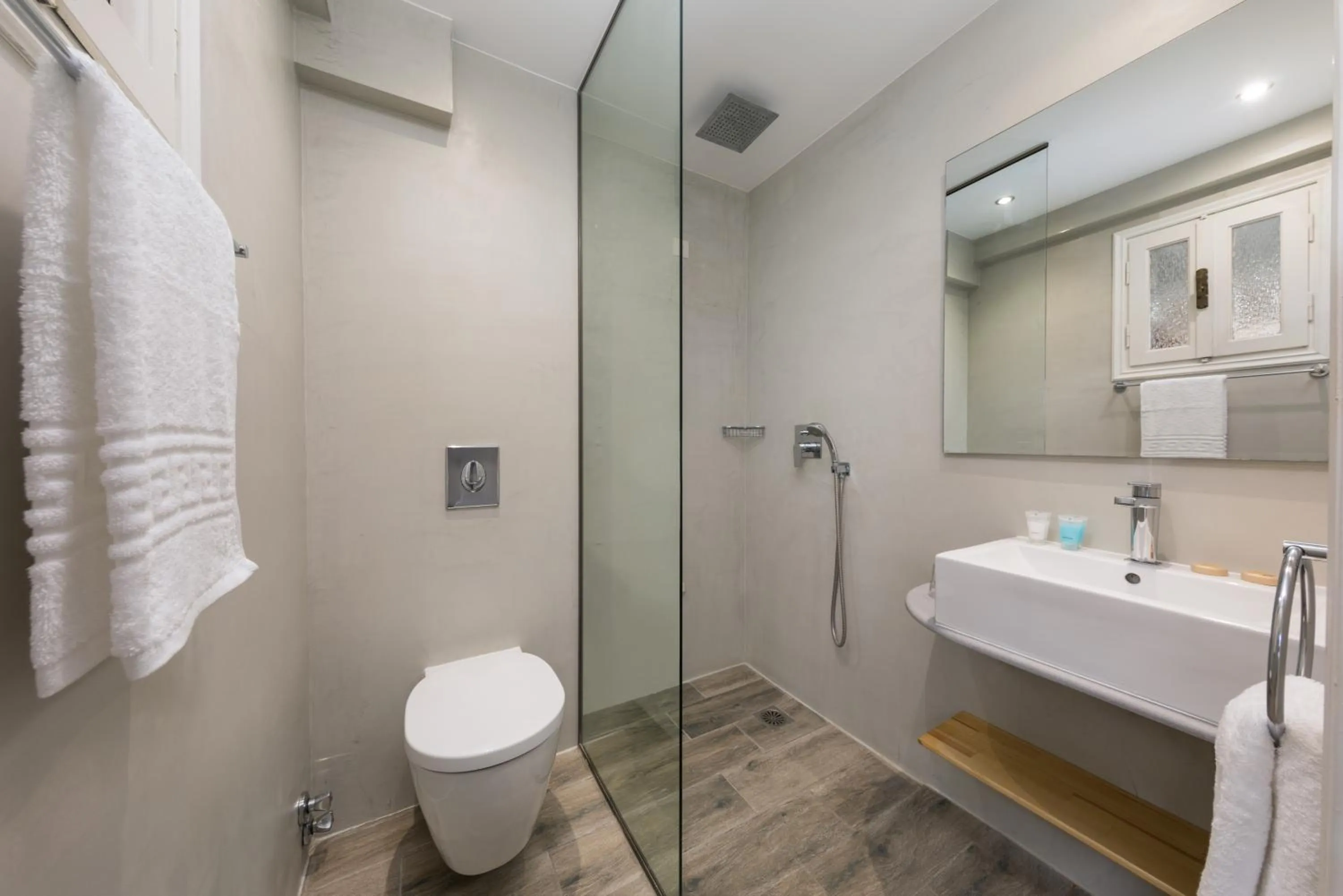 Bathroom in Iliada Beach Hotel