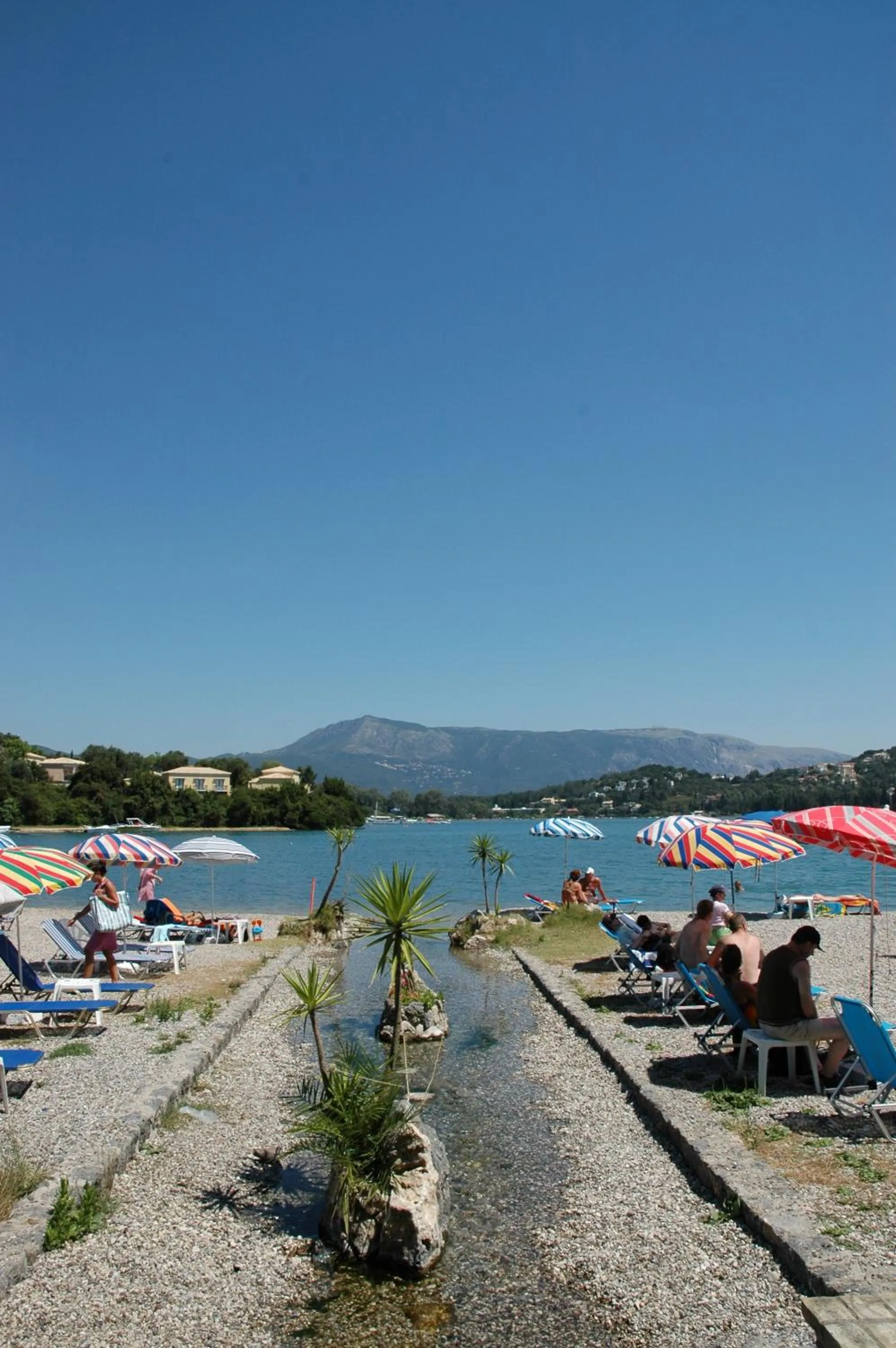 Beach in Iliada Beach Hotel