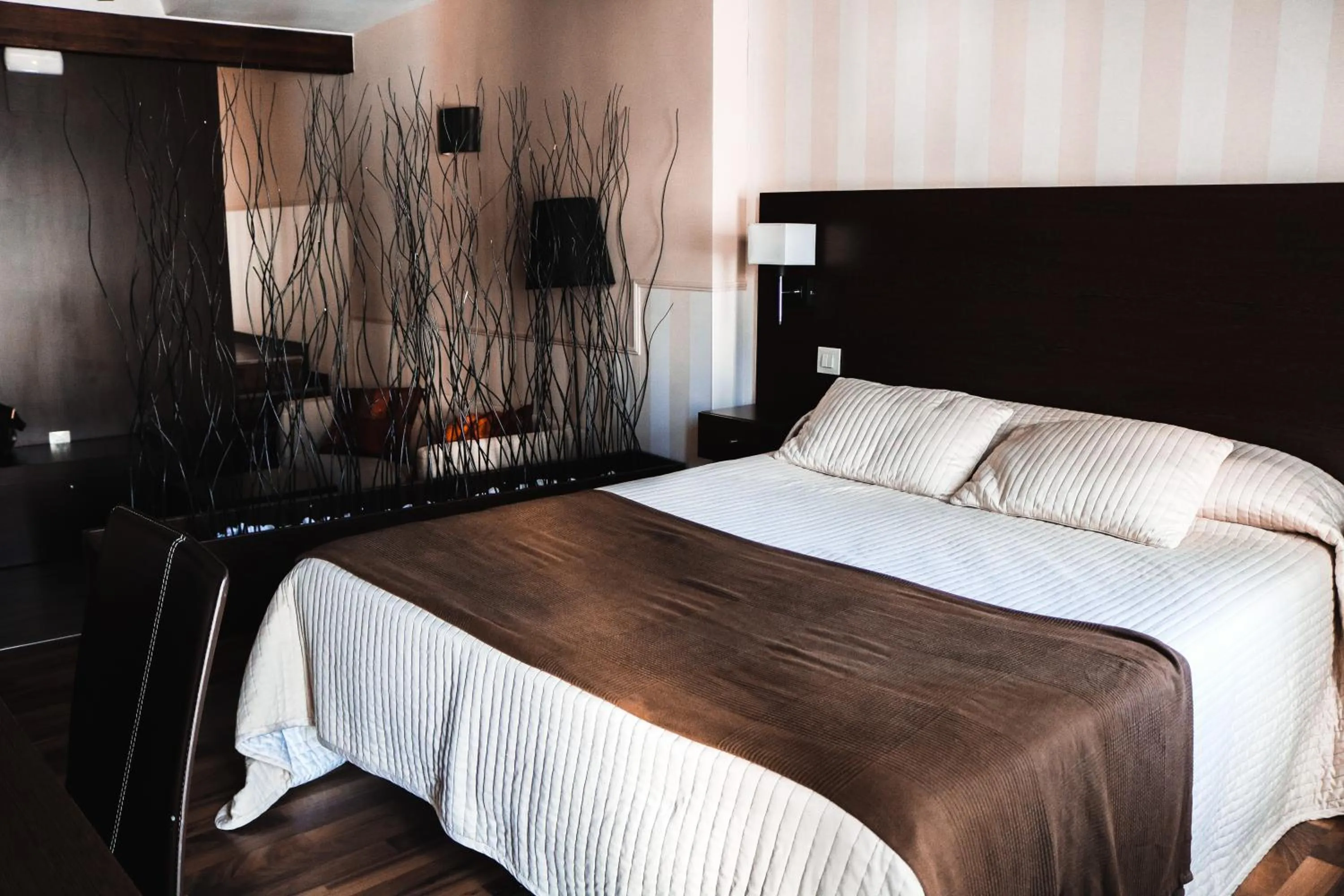 Bed in Hotel Rural Plaza Mayor Chinchon