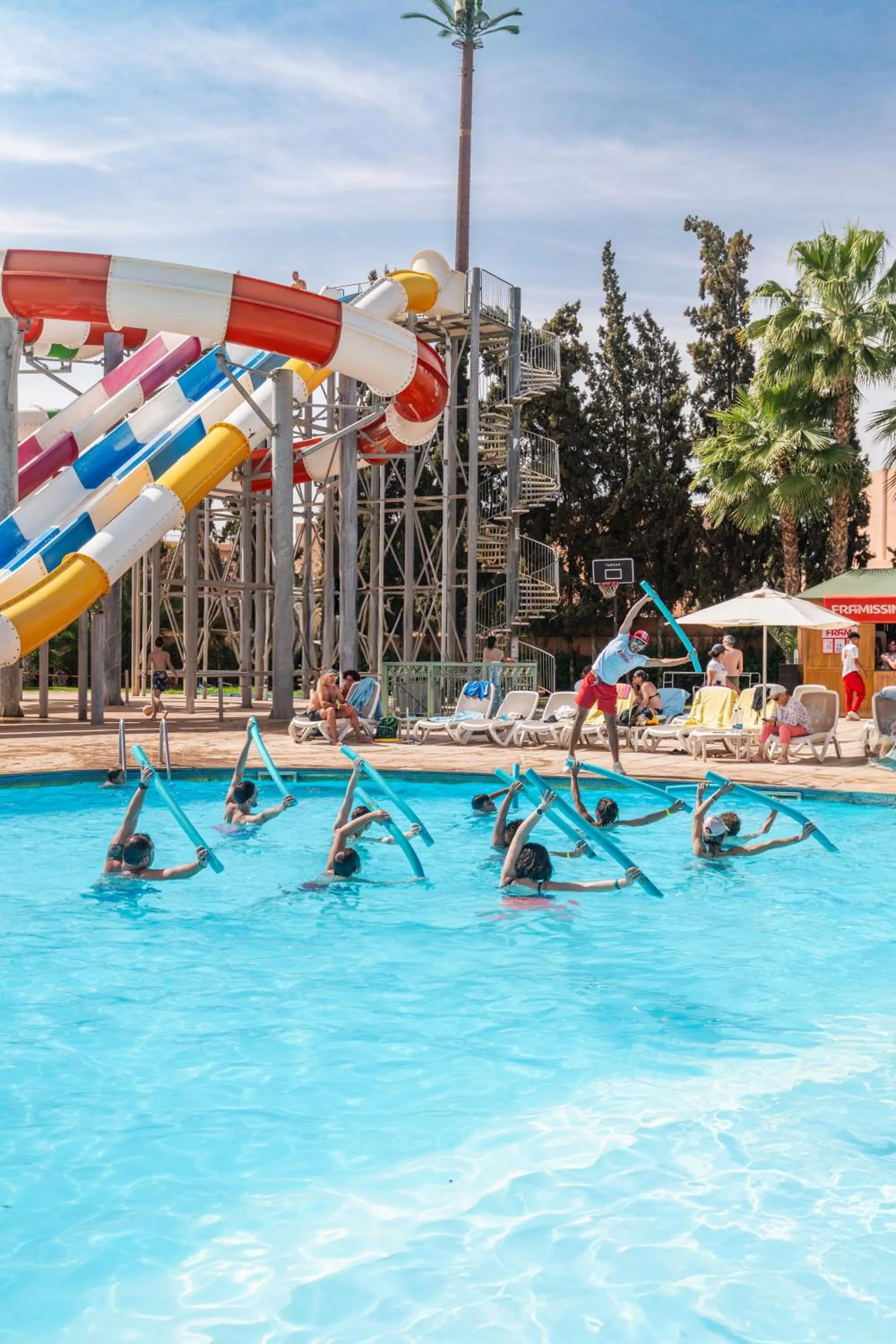 Aqua park in Rose Aqua Park Hotel