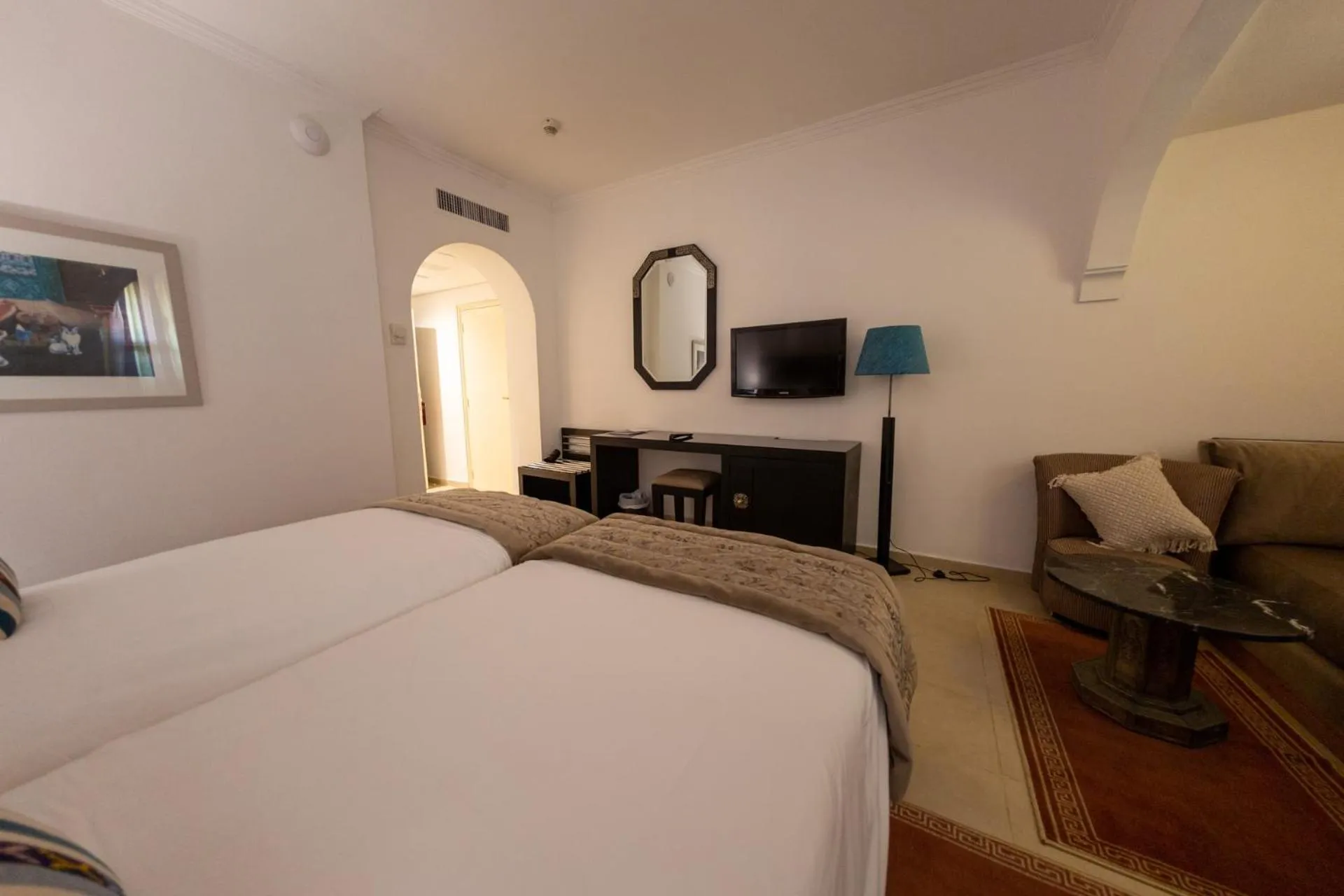 Bed in Rose Aqua Park Hotel