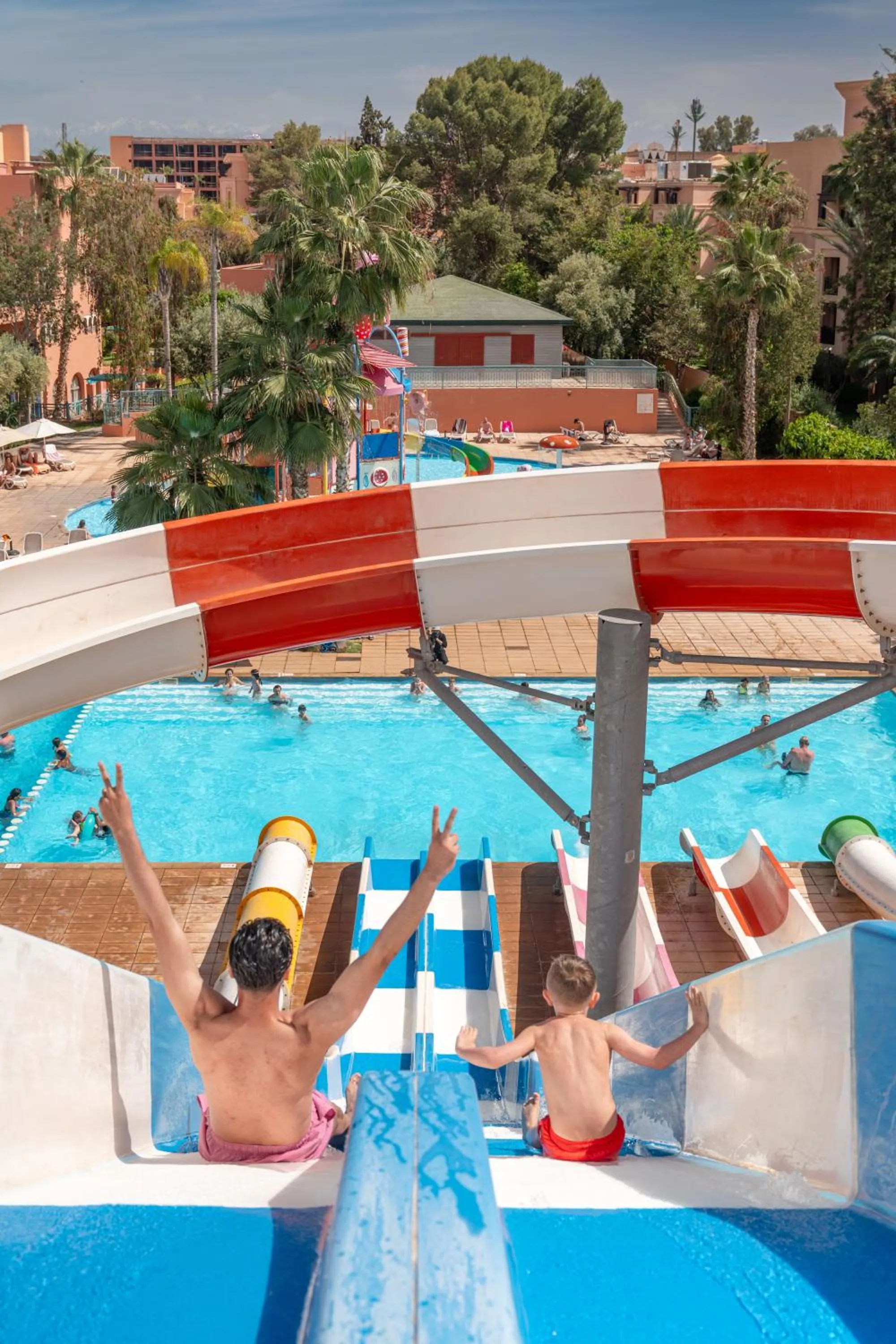 Aqua park in Rose Aqua Park Hotel