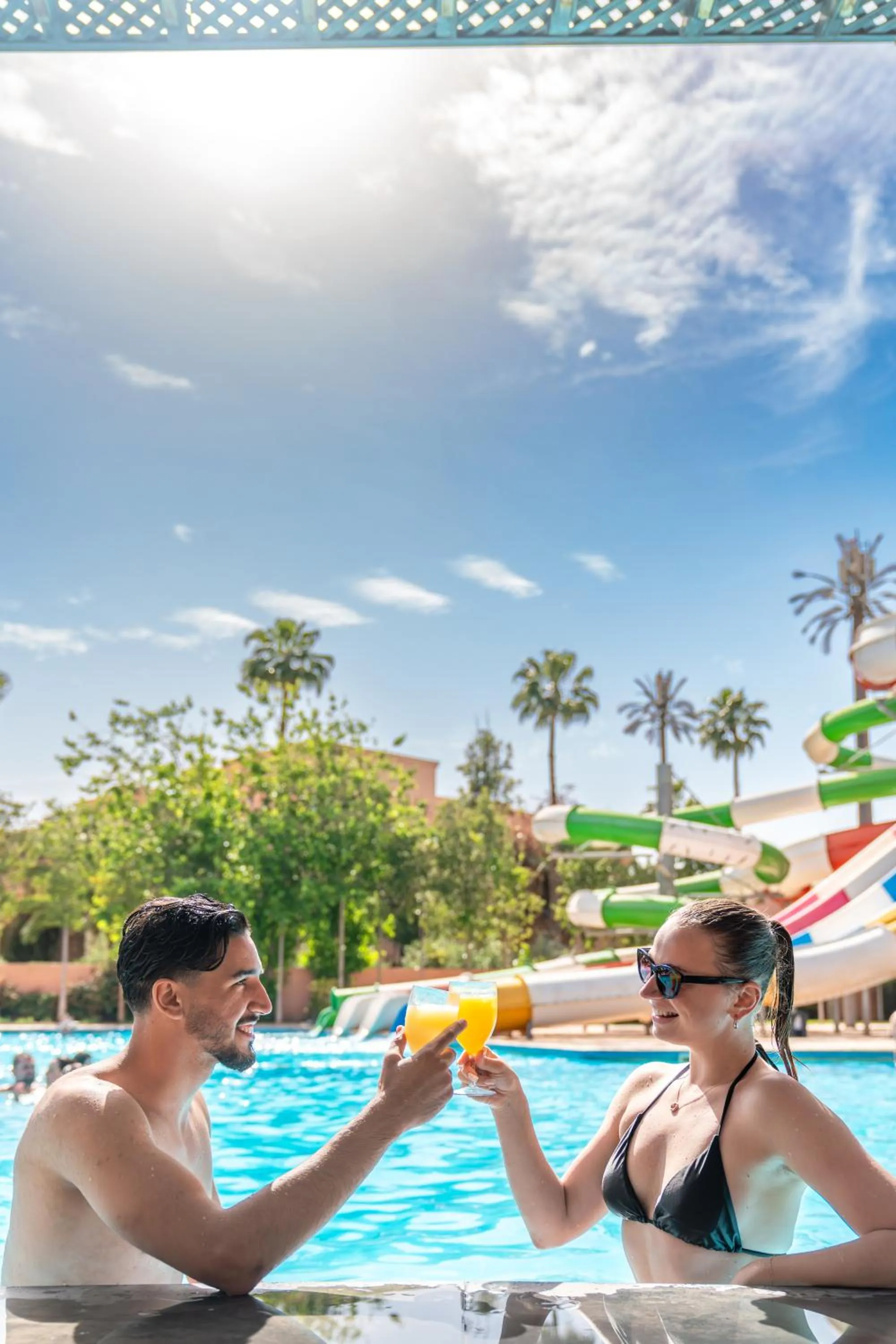 Aqua park in Rose Aqua Park Hotel