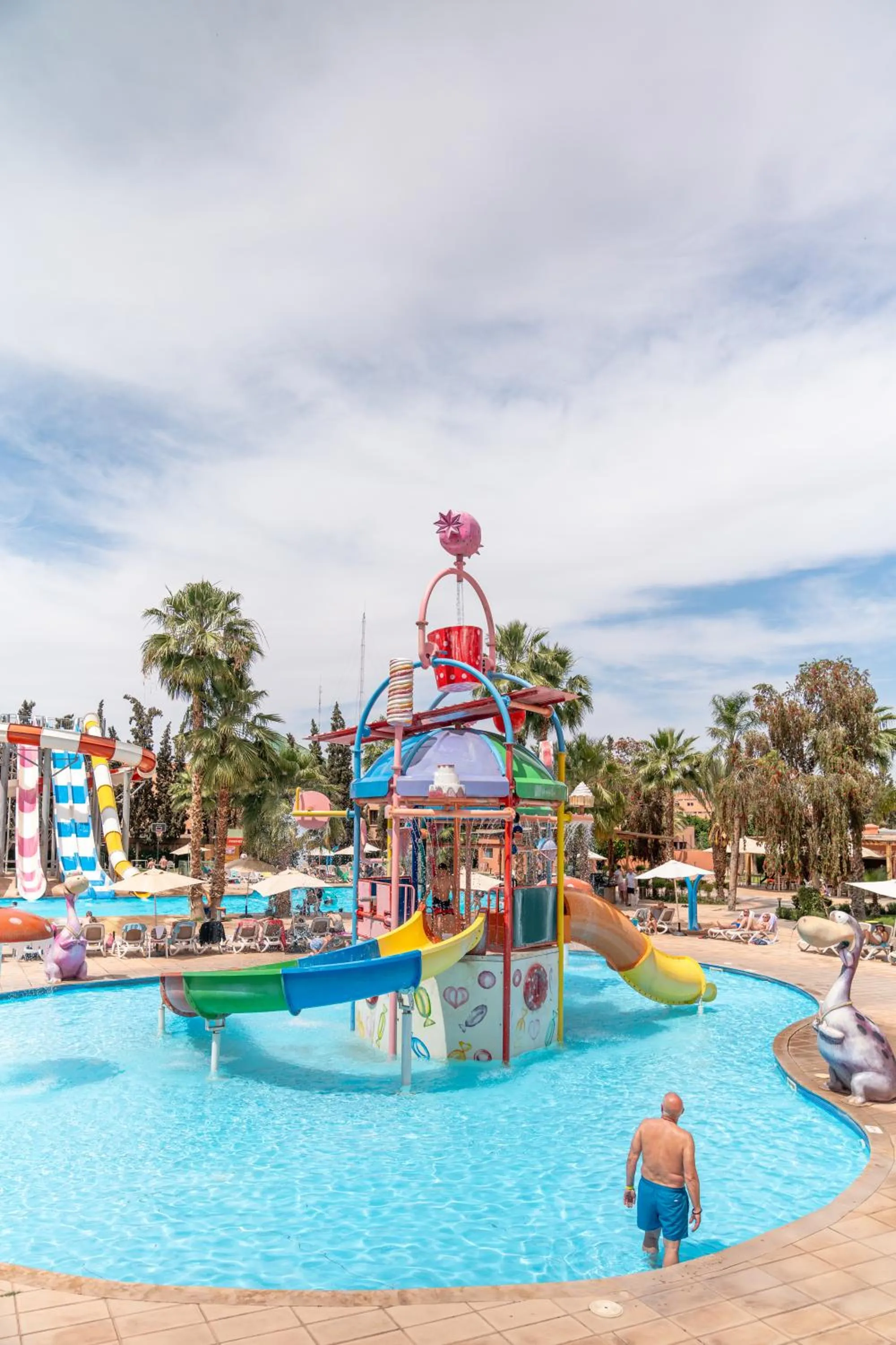 Aqua park in Rose Aqua Park Hotel