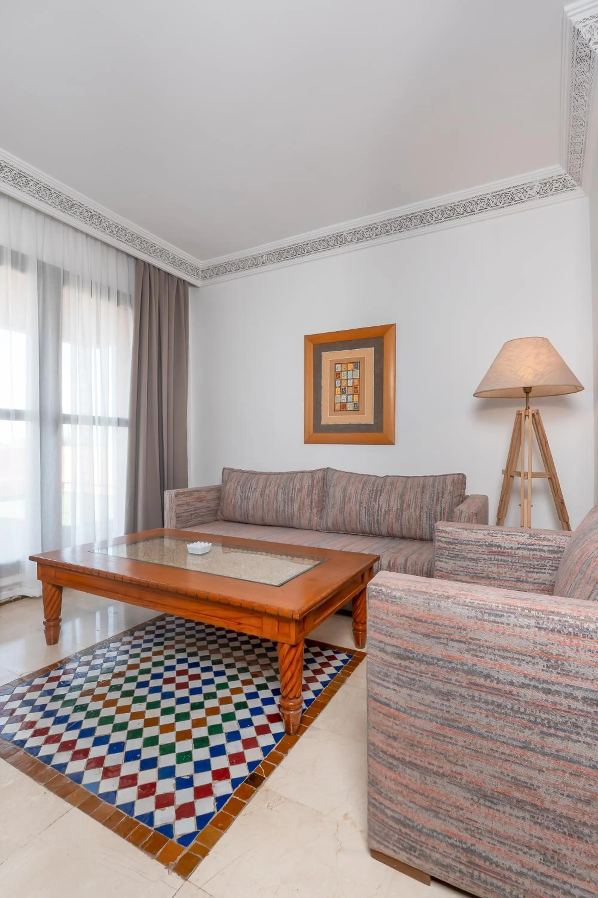 Seating area in Rose Aqua Park Hotel