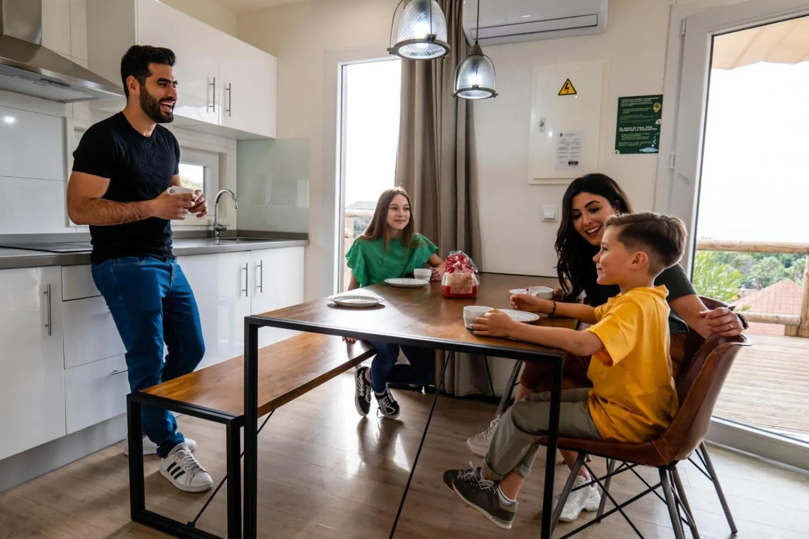 Family in Hotel Selwo Lodge - Animal Park Tickets Included