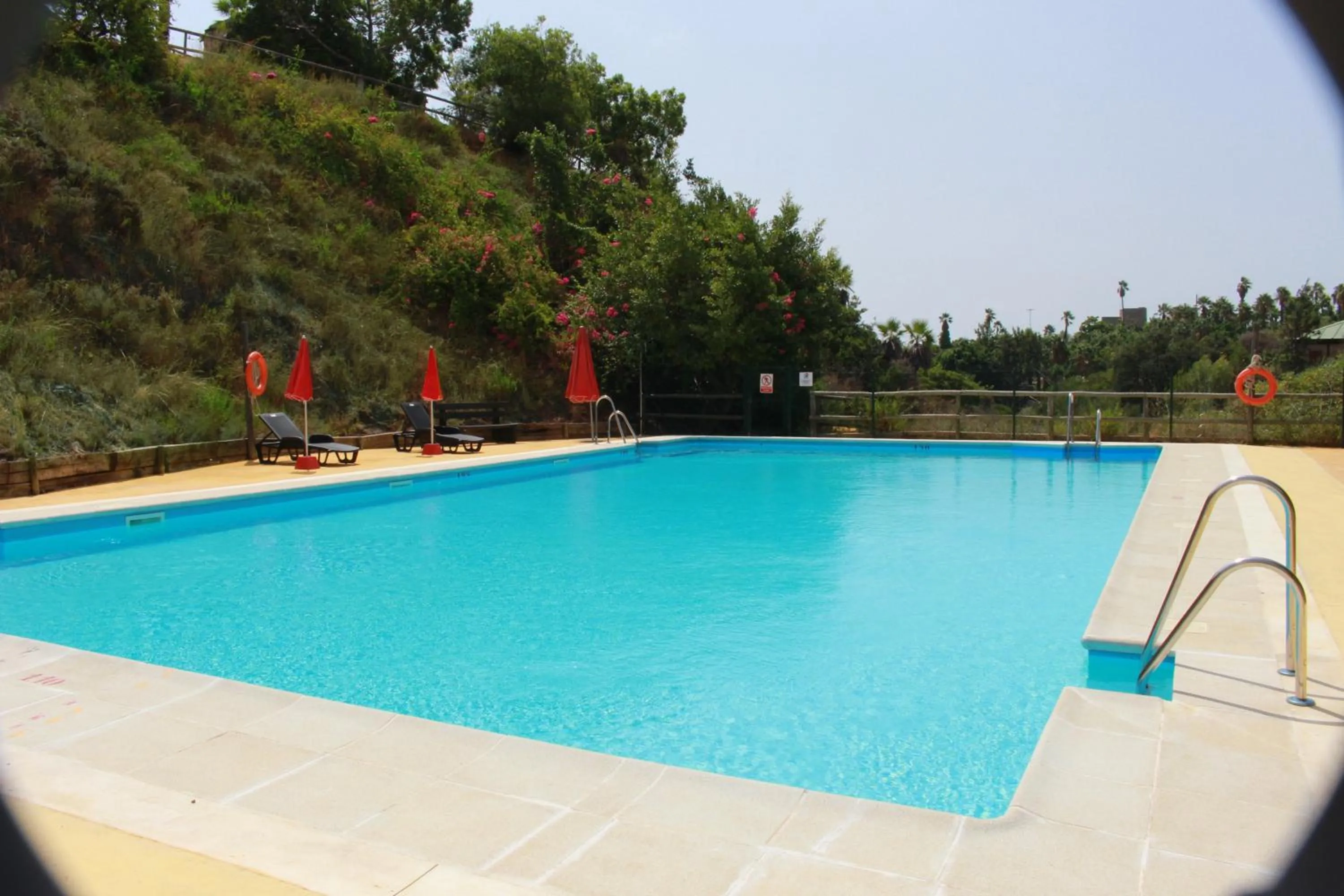 Swimming pool in Hotel Selwo Lodge - Animal Park Tickets Included