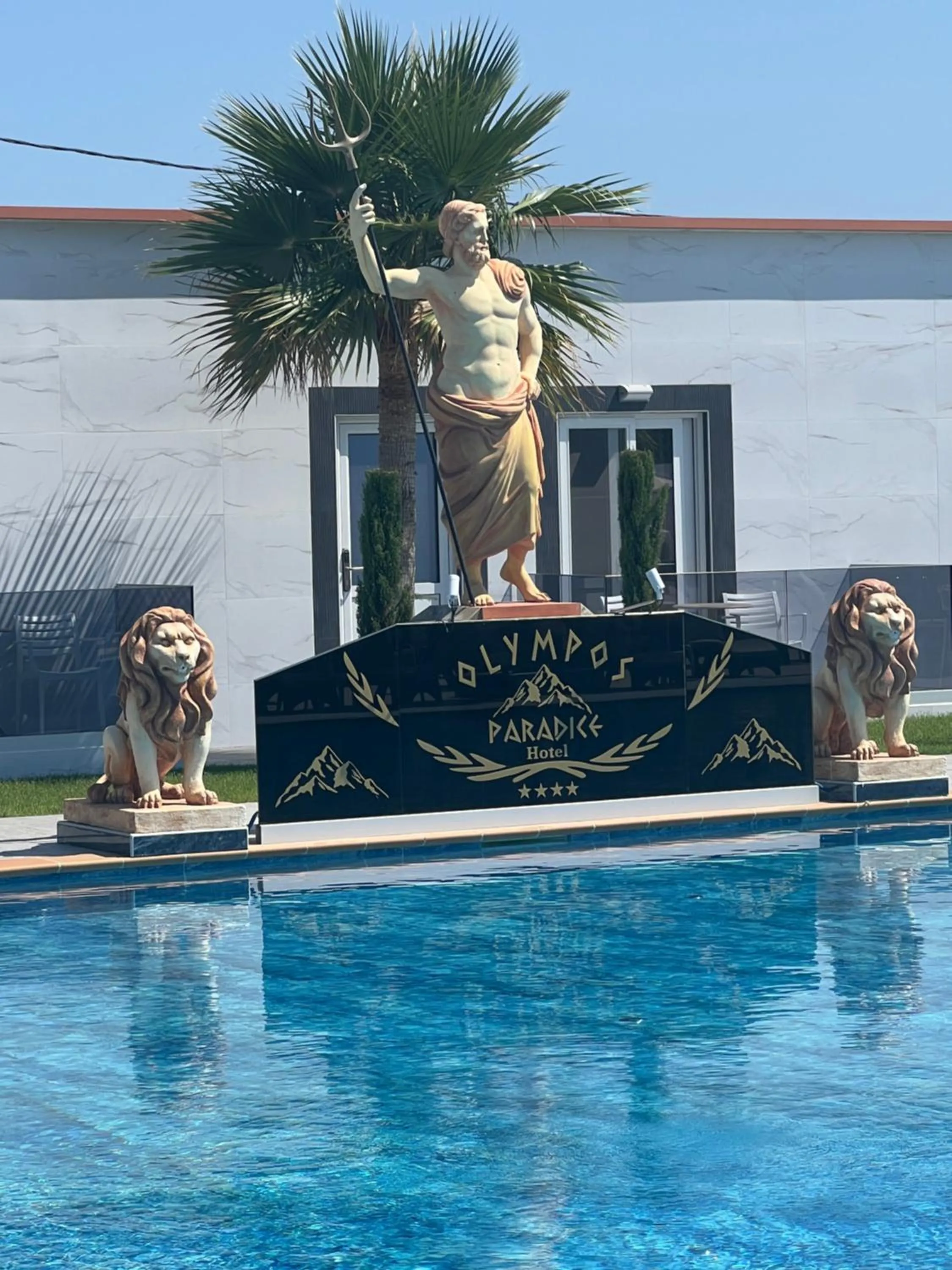 Swimming pool in Paradice Hotel Luxury Suites-Near zorbas Beach-FREE Breakfast