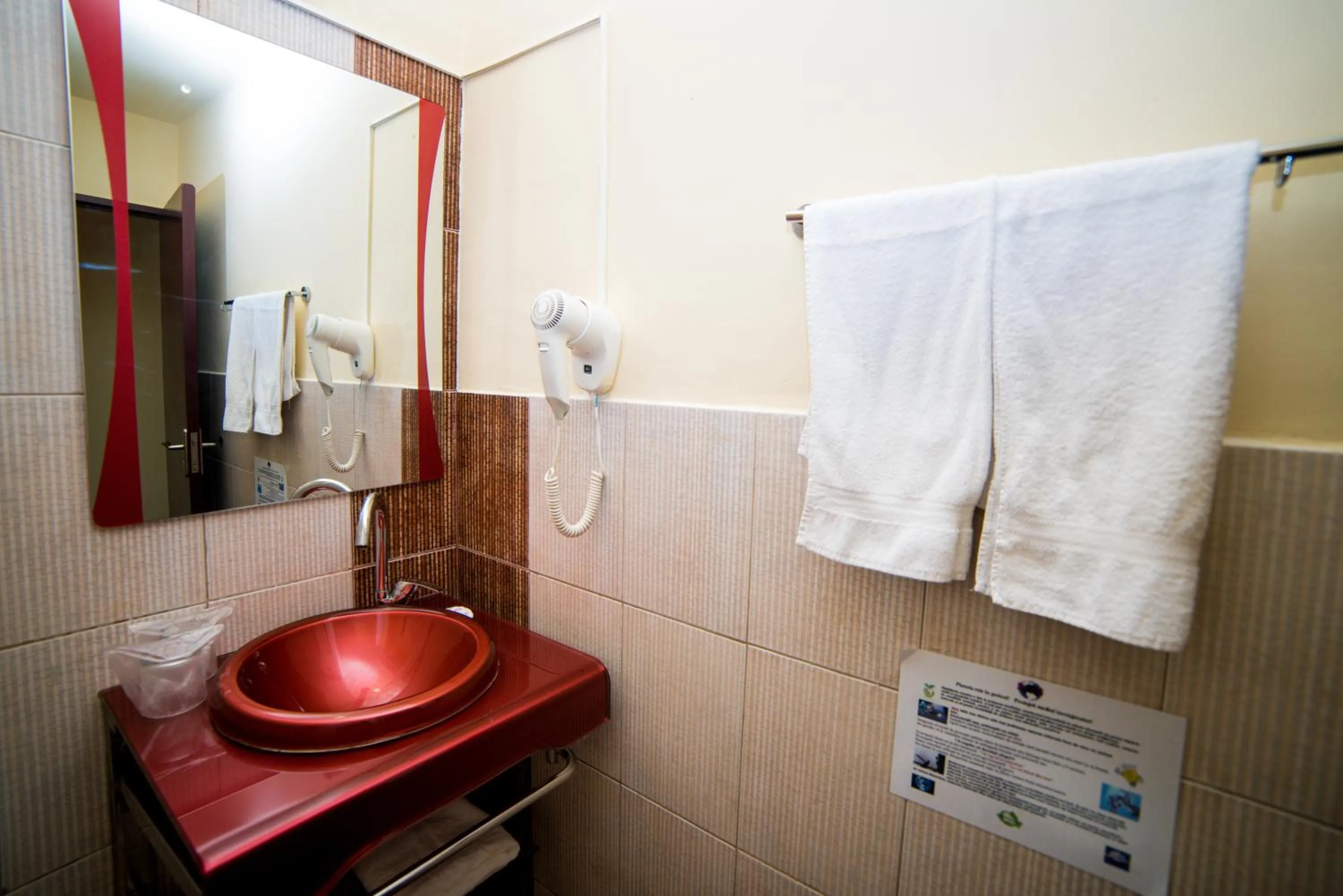 Bathroom in Hotel Corina