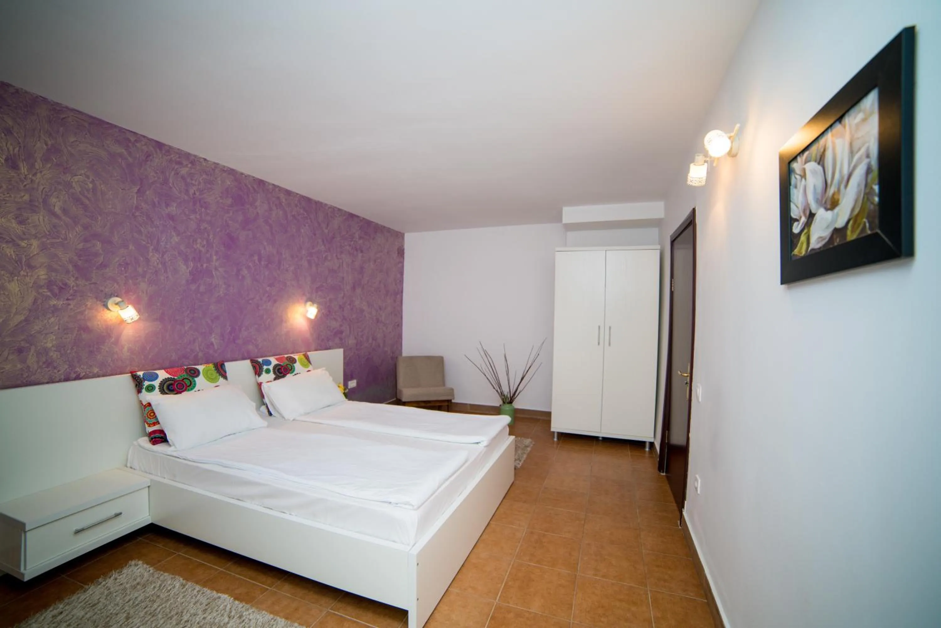 Bedroom, Bed in Hotel Corina