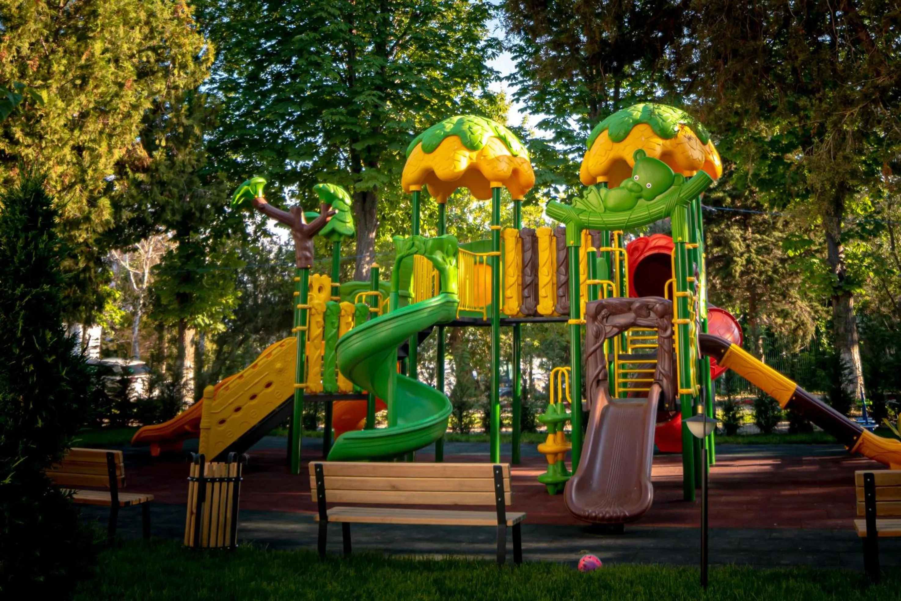 Children play ground in Hotel Corina