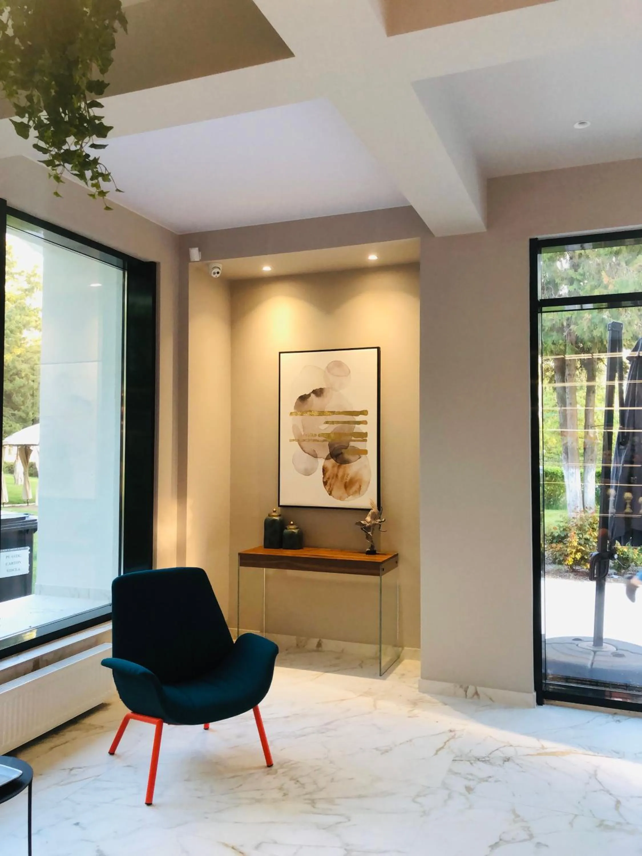 Lobby or reception in Hotel Corina