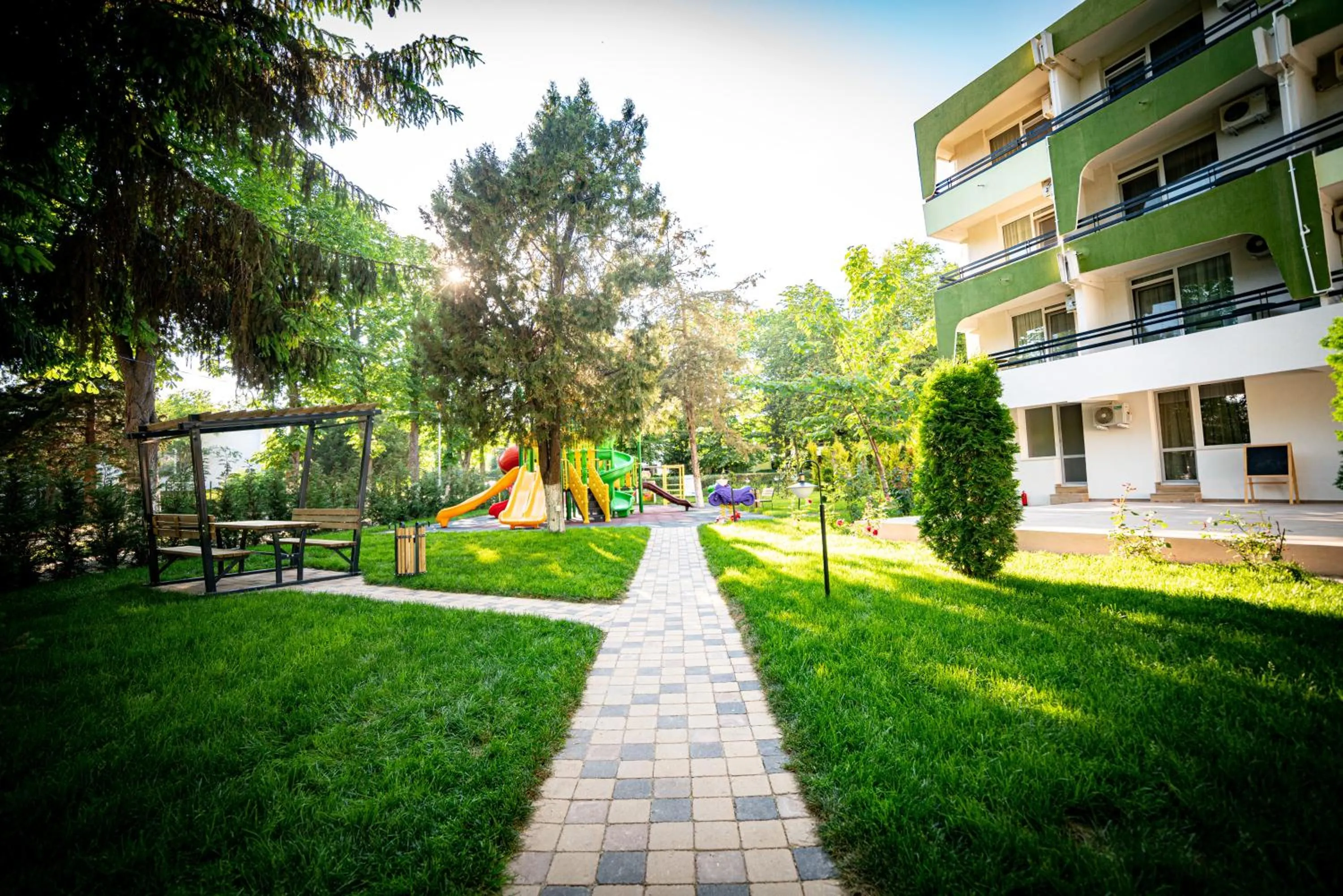 Garden in Hotel Corina