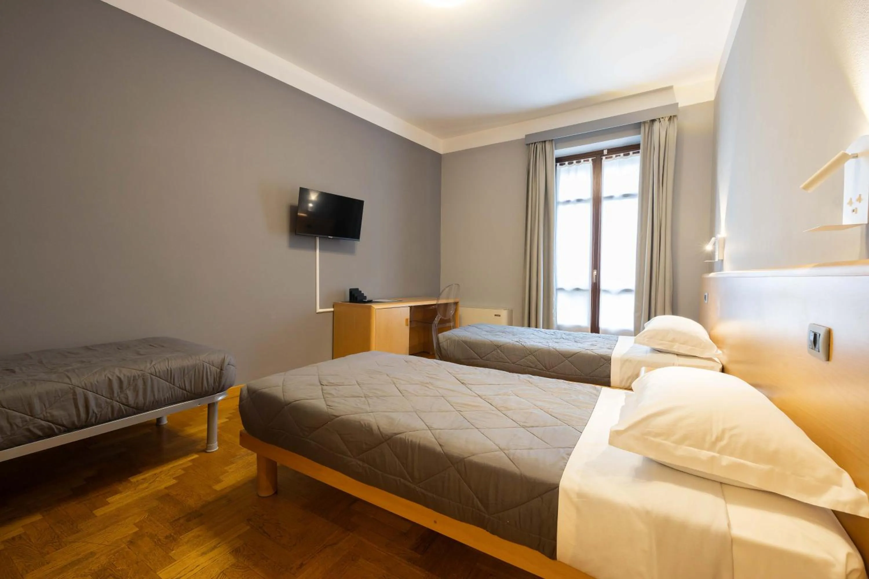 Bed in Hotel La Fertè