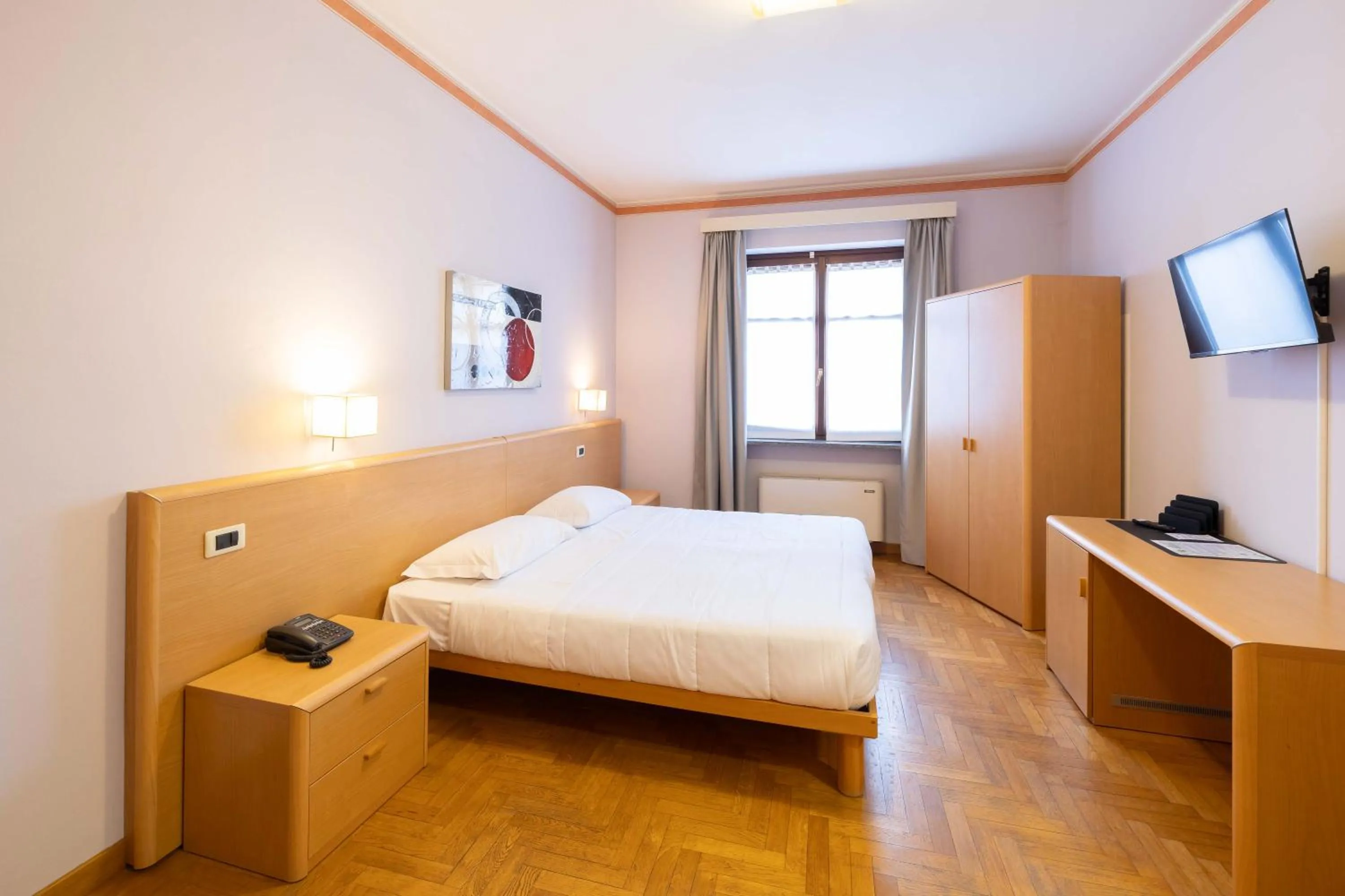 Bed in Hotel La Fertè