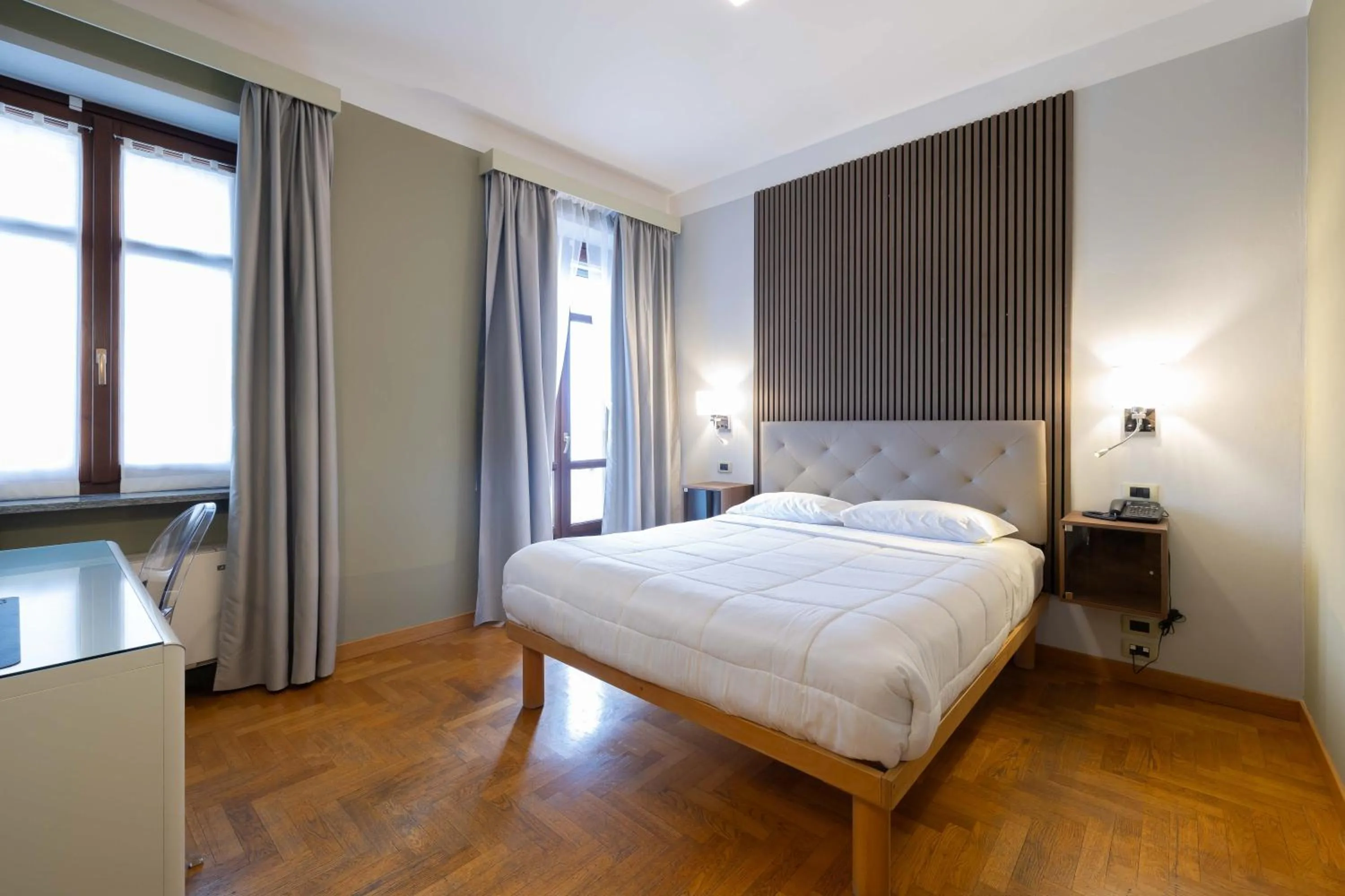 Bed in Hotel La Fertè