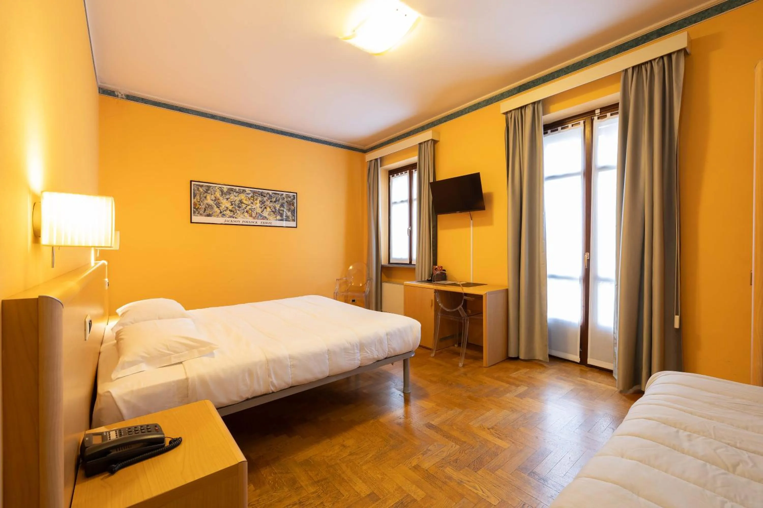 Bed in Hotel La Fertè