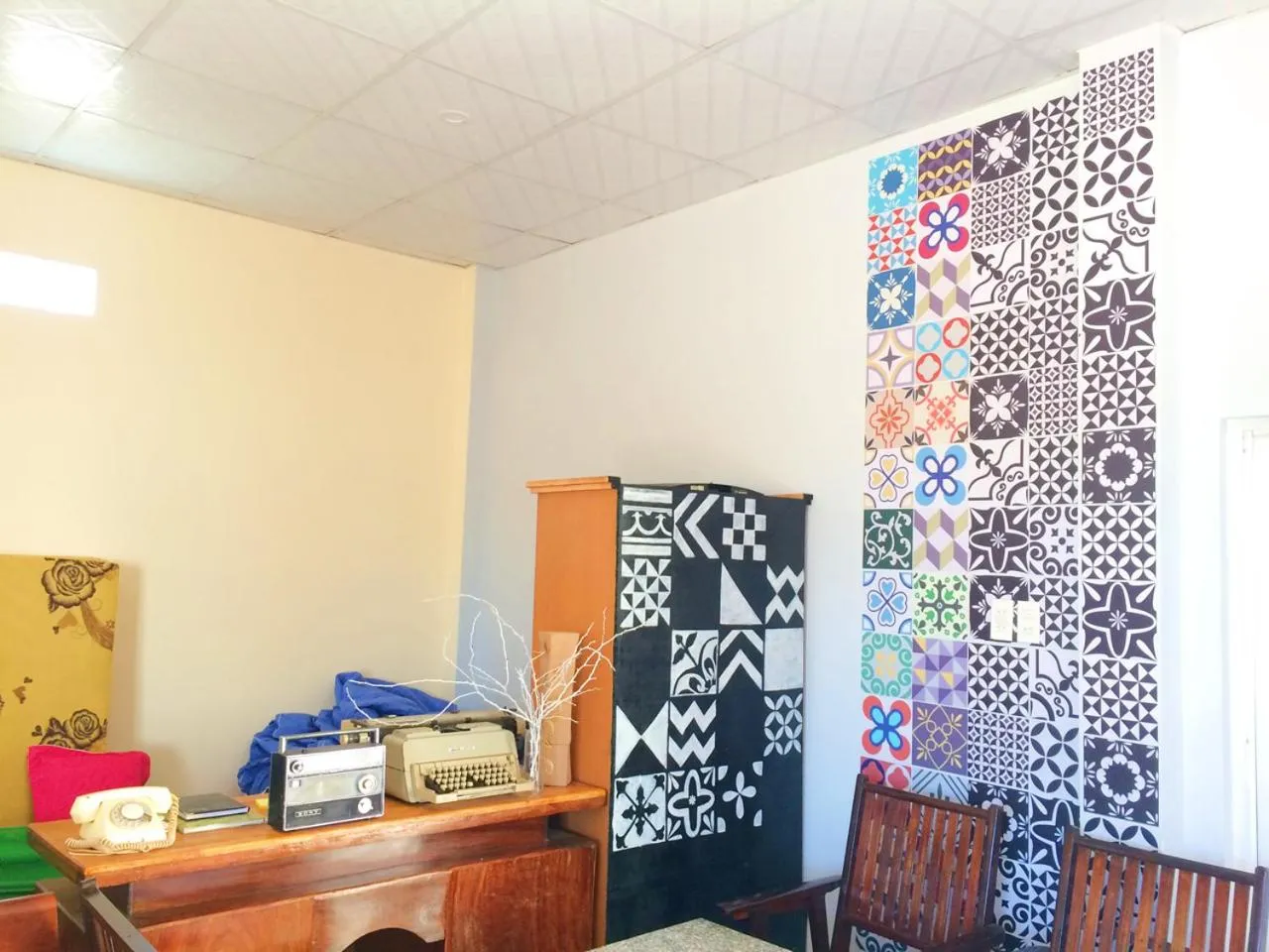 Communal lounge/ TV room in Bot Bien Homestay