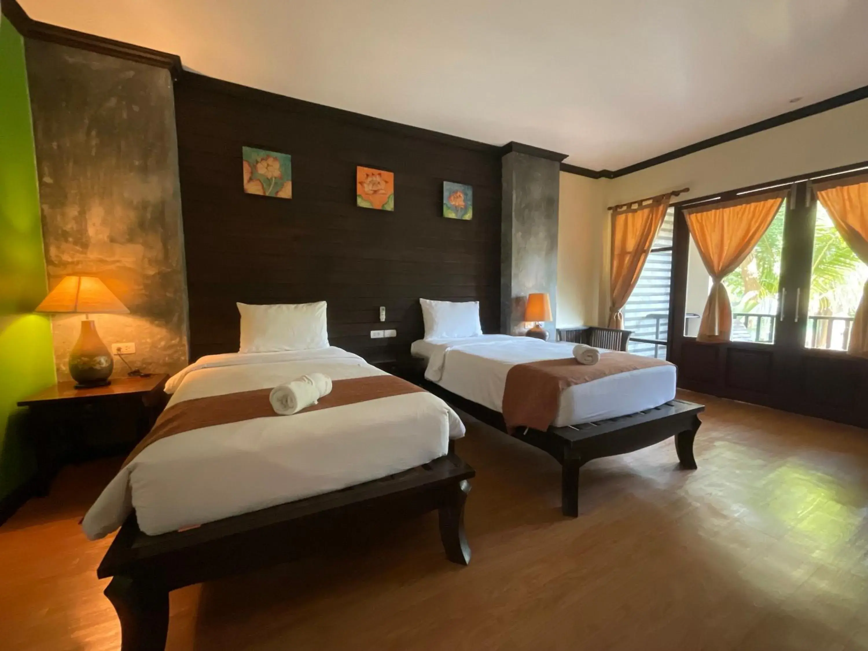 Deluxe Twin Room in Seashell Resort Koh Tao-SHA Plus Deluxe Twin Room in Seashell Resort Koh Tao-SHA Plus