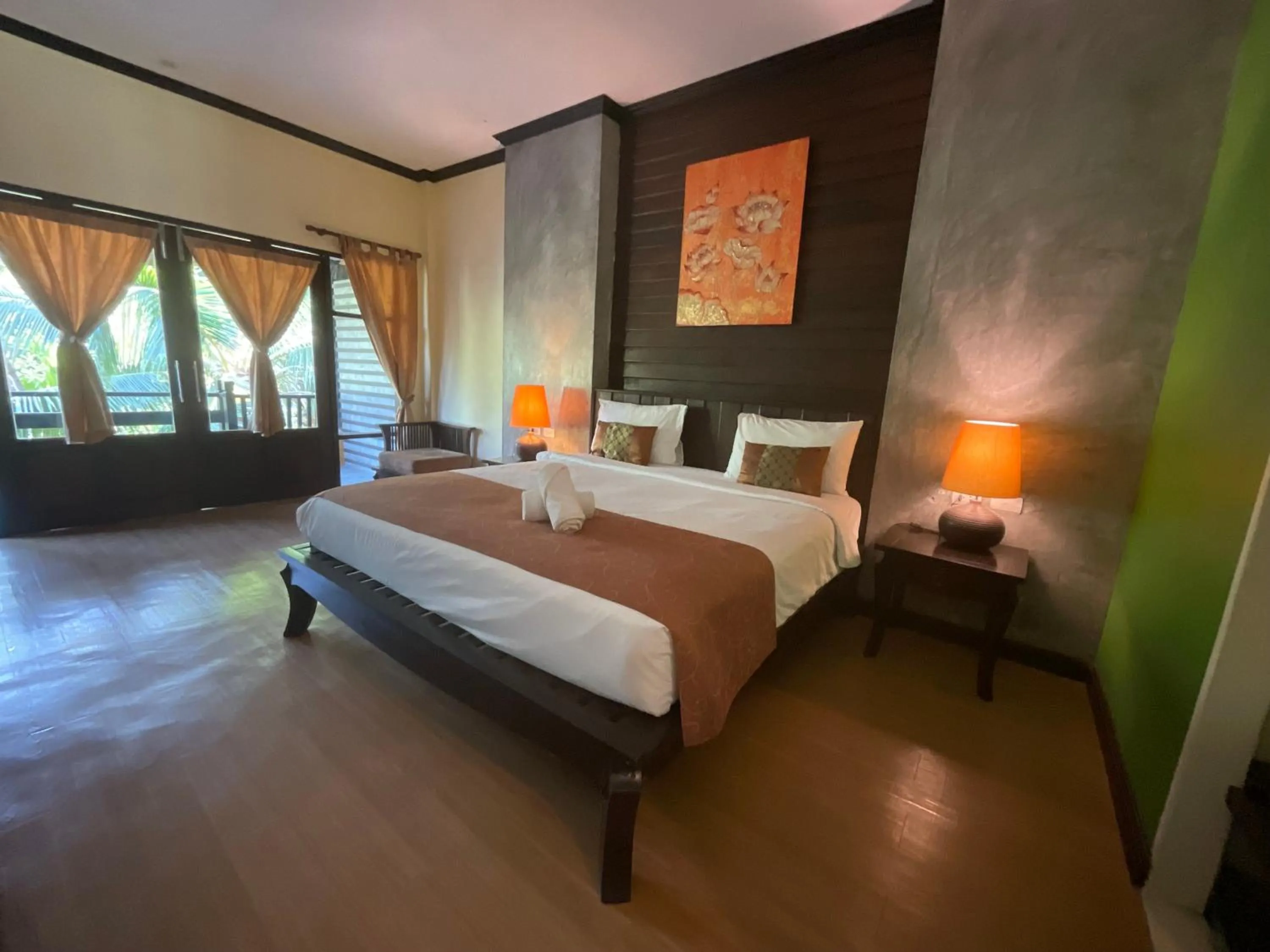 Bedroom, Bed in Seashell Resort Koh Tao-SHA Plus