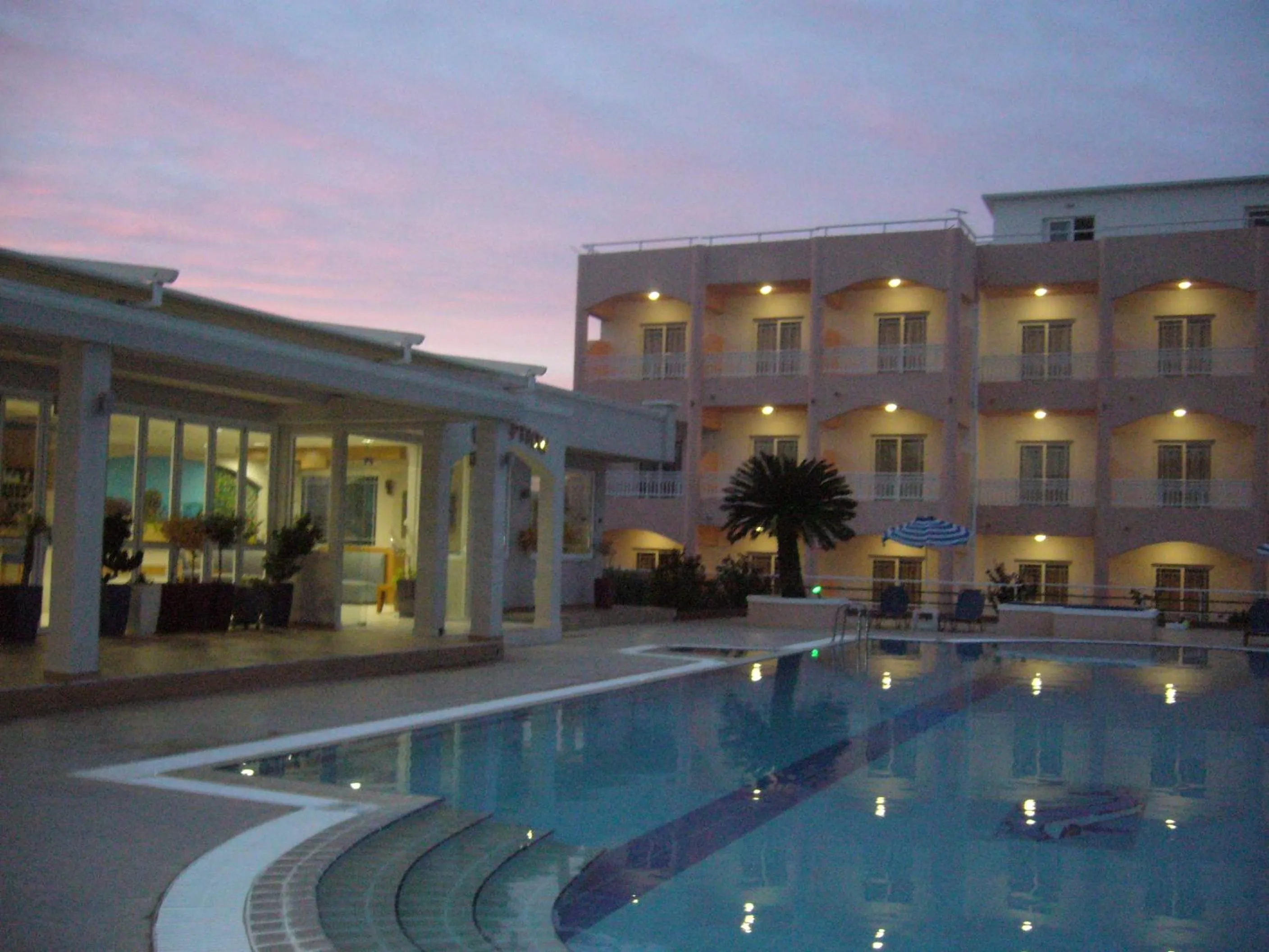 Property building in Rhodian Rose Hotel