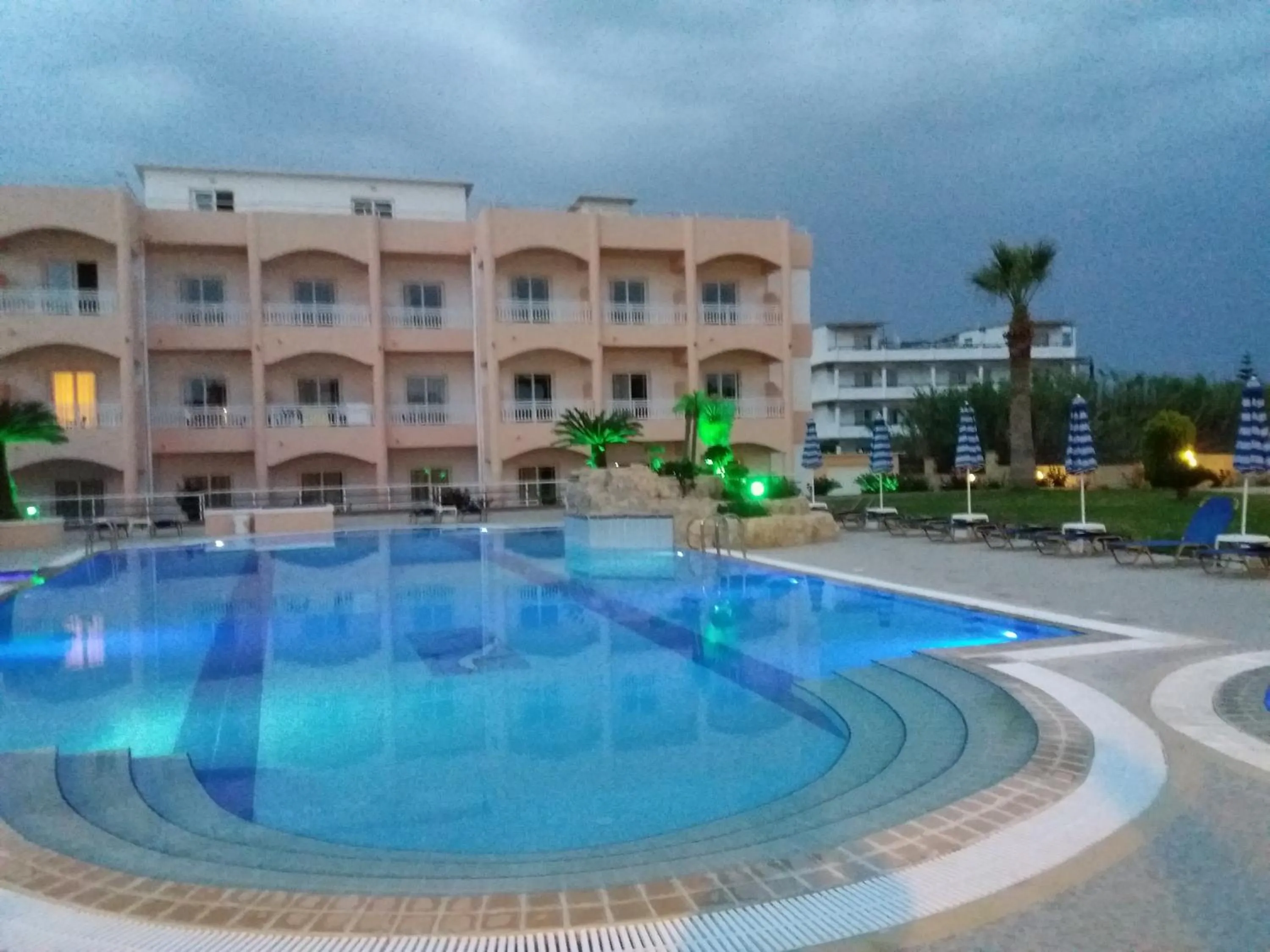 Swimming pool in Rhodian Rose Hotel