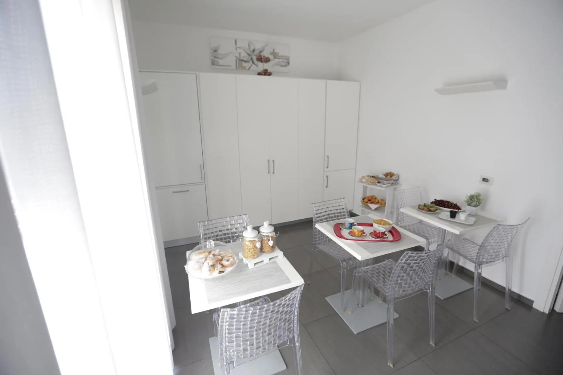 Kitchen or kitchenette in Piccola Caracas B&B