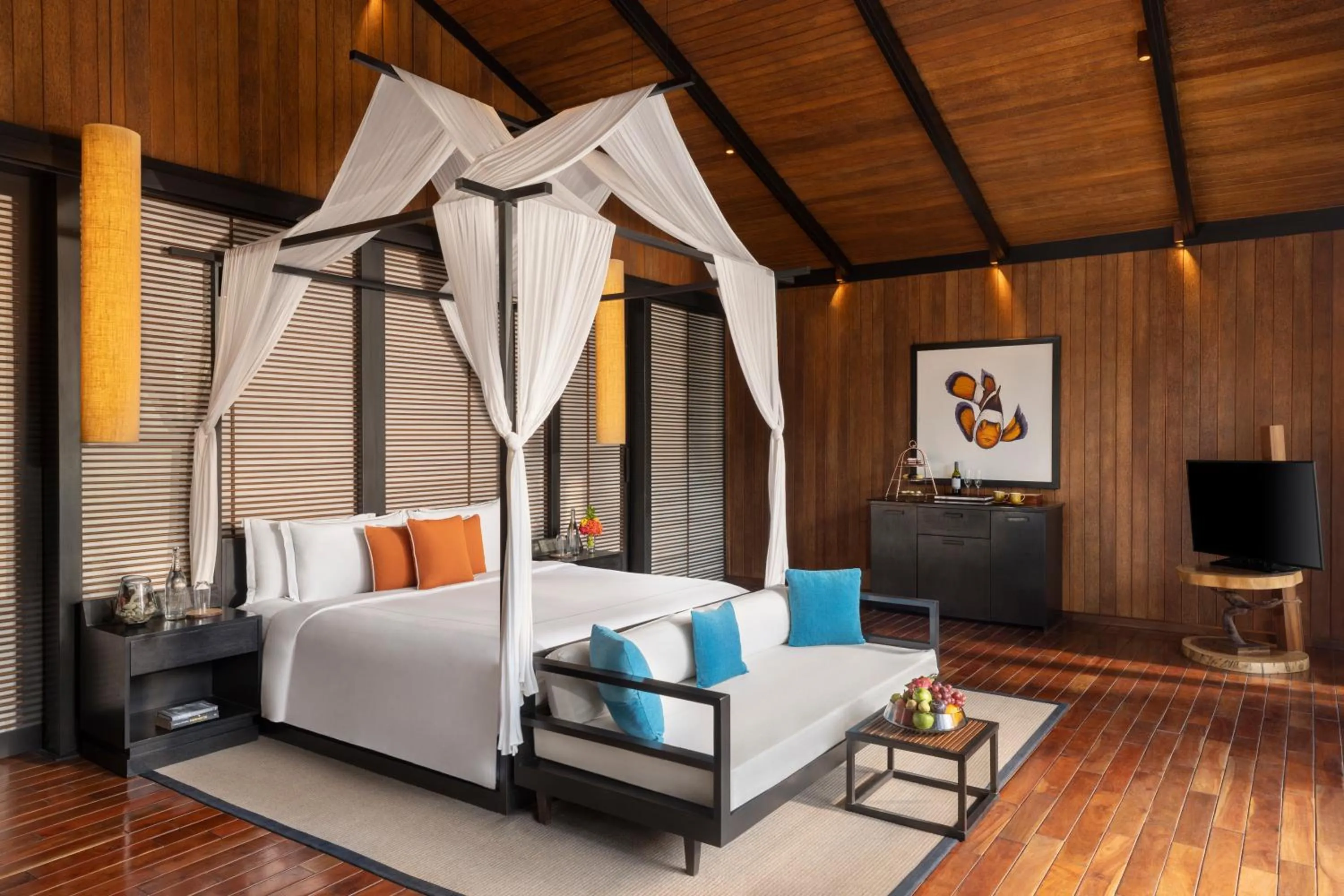 Bed in Taj Exotica Resort & Spa, Andamans