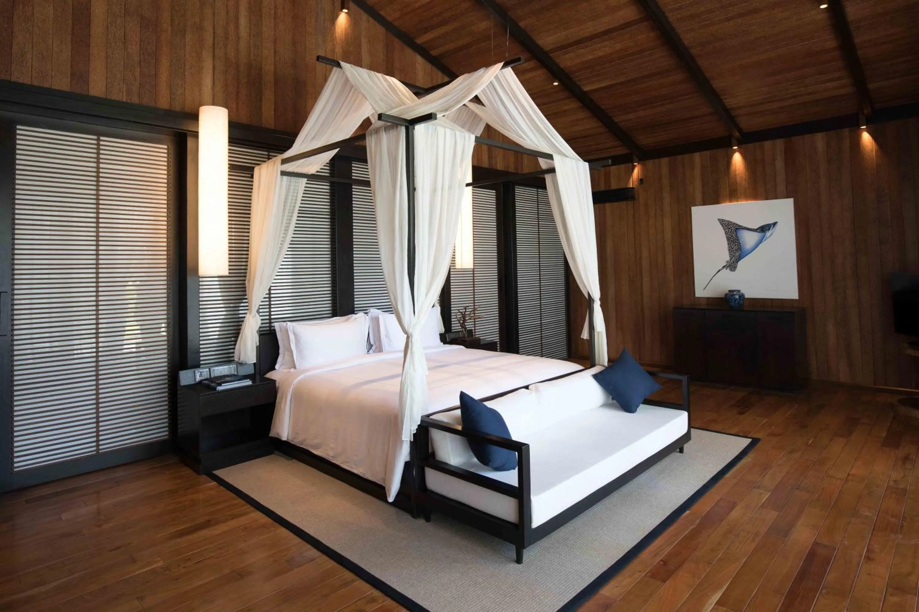 Bed in Taj Exotica Resort & Spa, Andamans