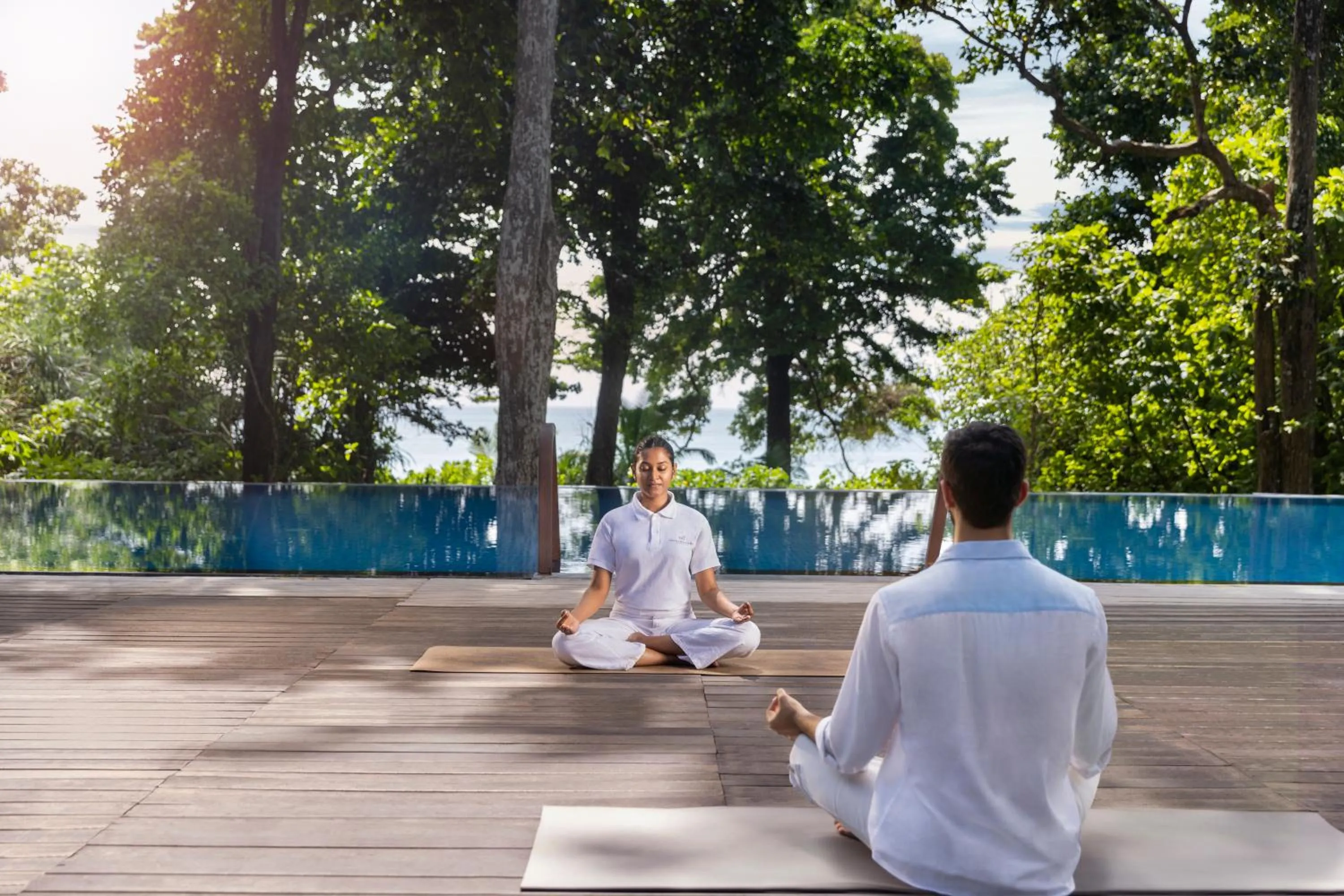 Natural landscape in Taj Exotica Resort & Spa, Andamans